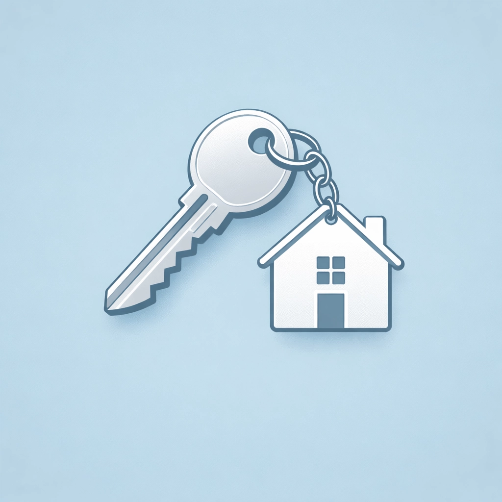 Llave de hogar obtenida tras mejorar crédito para comprar casa con un score de 700.