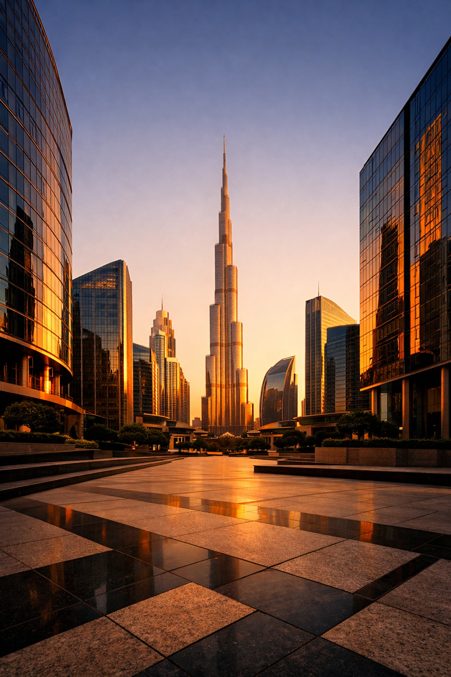 Dubai business district skyline showcasing corporate growth and scalability opportunities in UAE