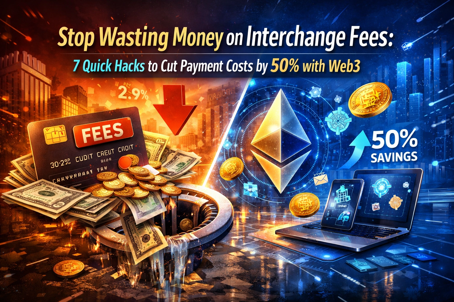 [HERO] Stop Wasting Money on Interchange Fees: 7 Quick Hacks to Cut Payment Costs by 50% with Web3