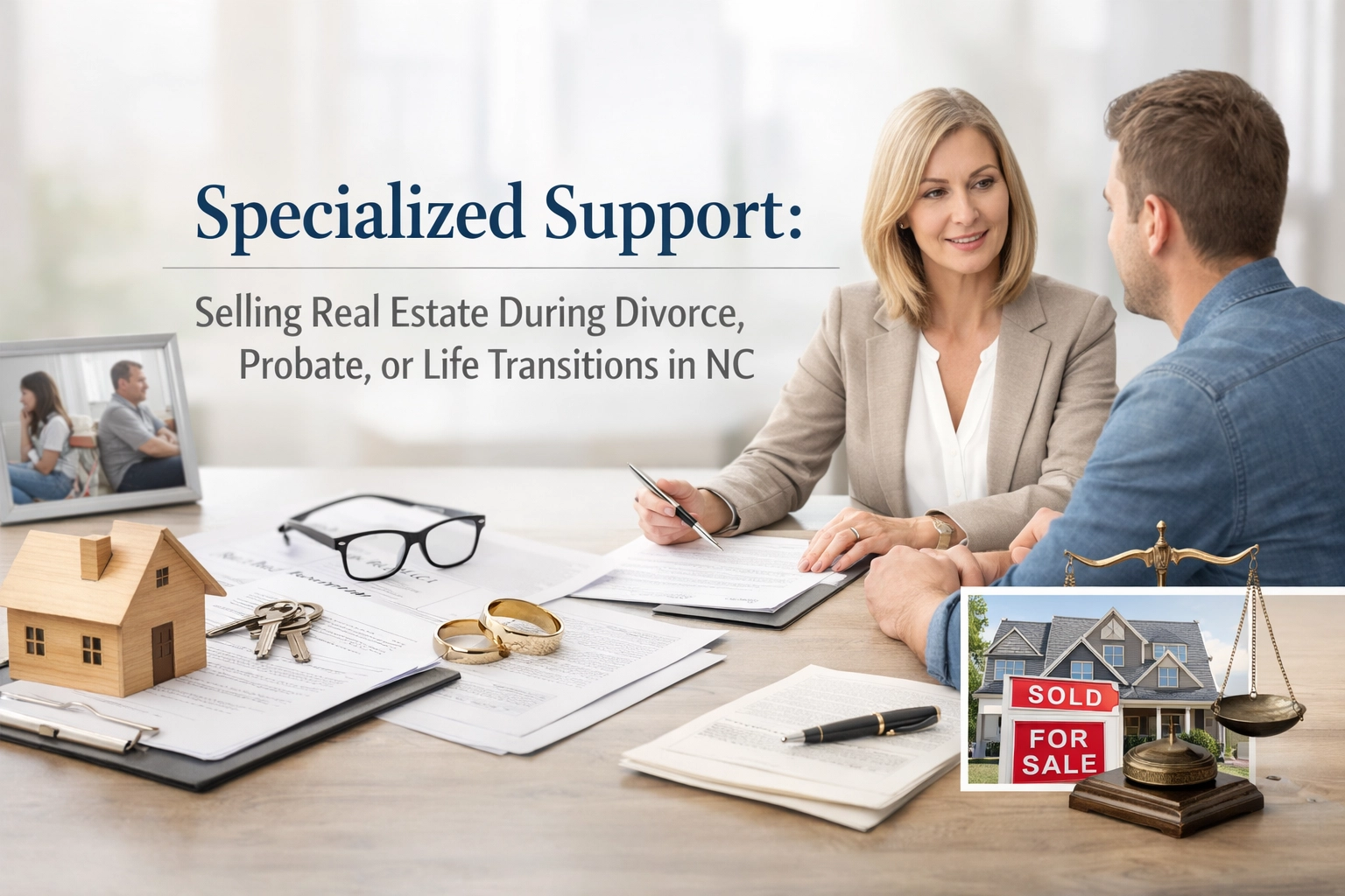 [HERO] Specialized Support: Selling Real Estate During Divorce, Probate, or Life Transitions in NC