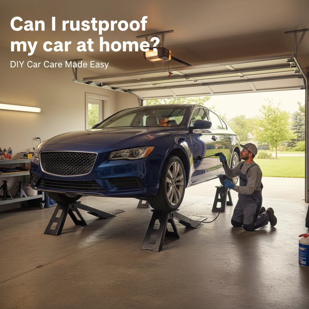 Can I rustproof my car at home?