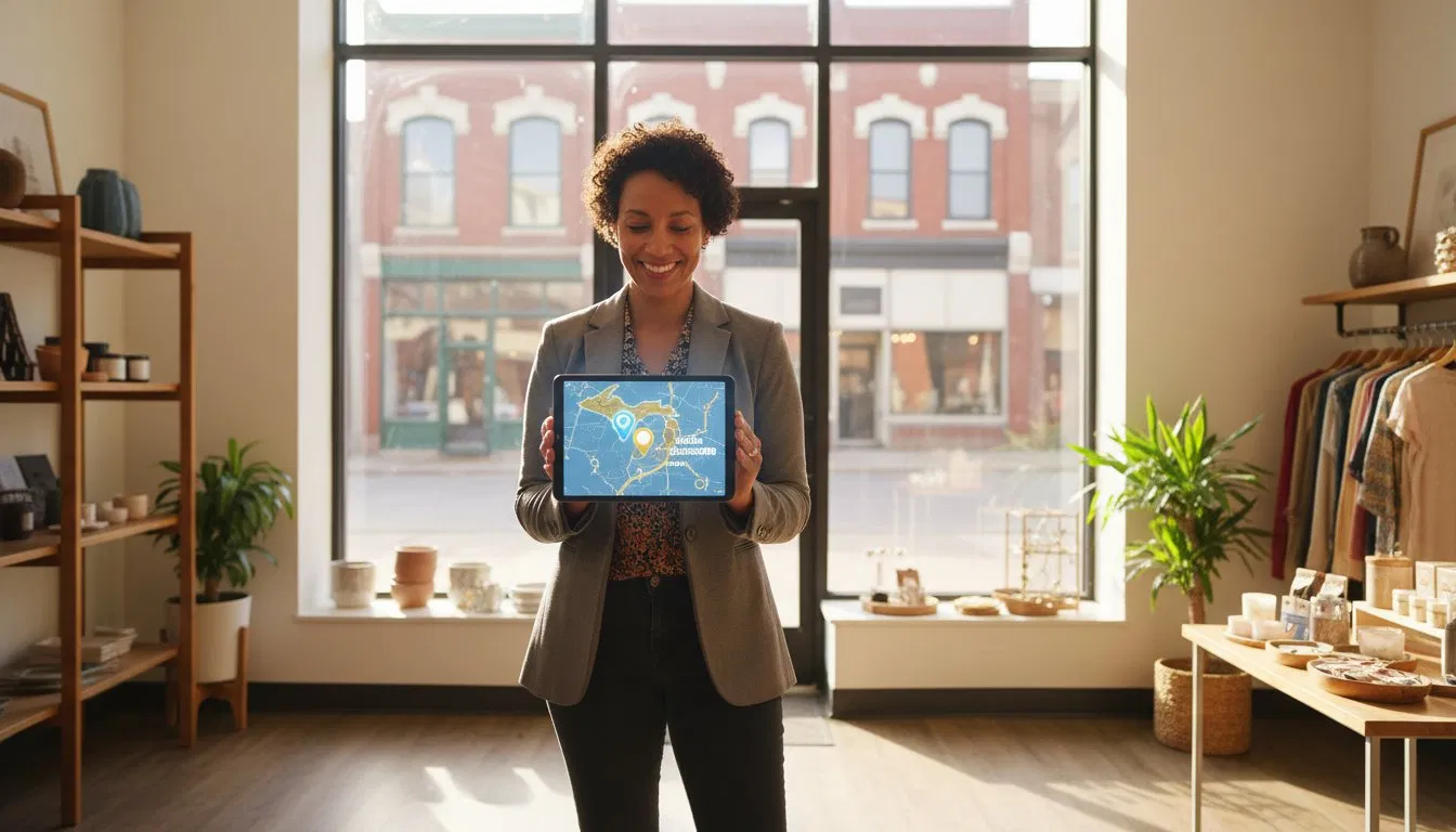 Business owner local targeting