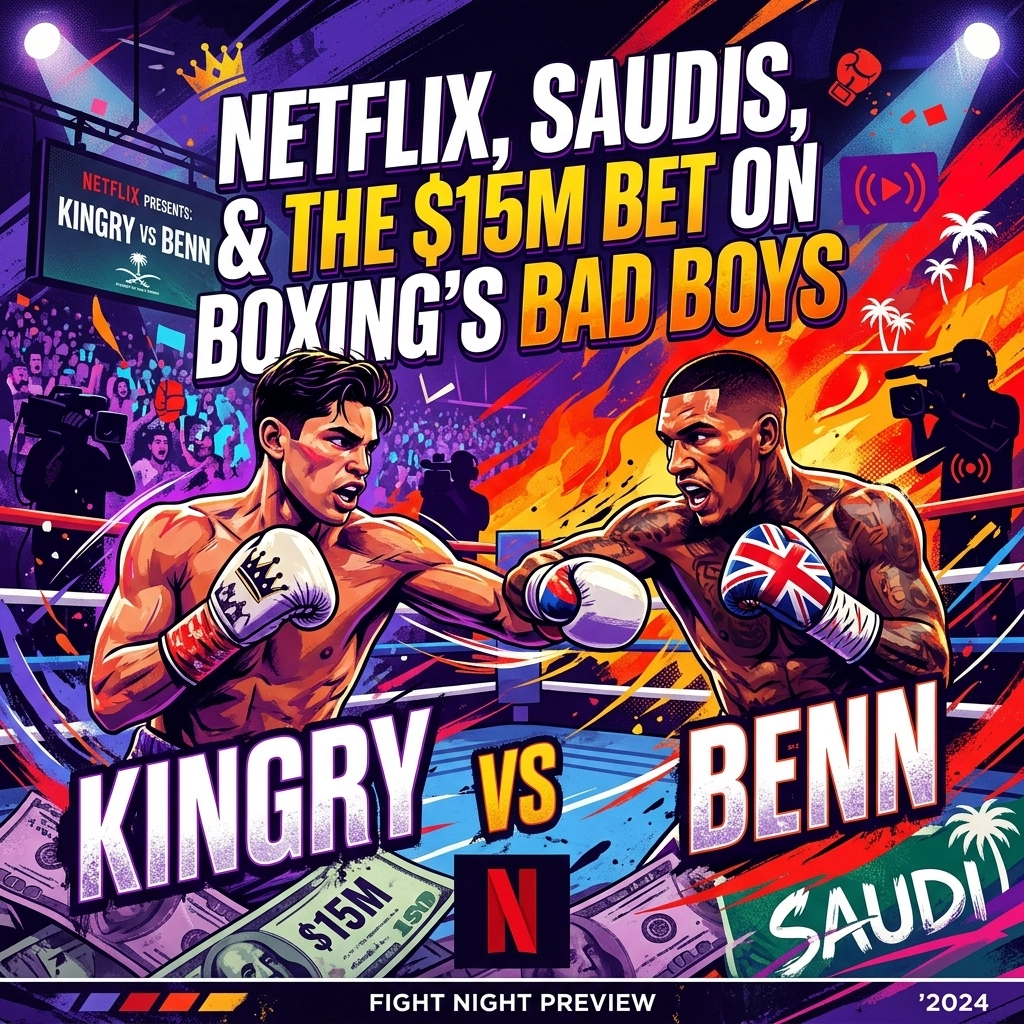 [HERO] KingRy vs. Conor Benn: Netflix, Saudis, and the $15M Bet on Boxing’s Bad Boys