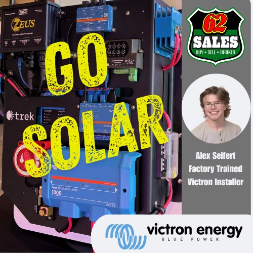 Victron Energy Solar Power System Installation