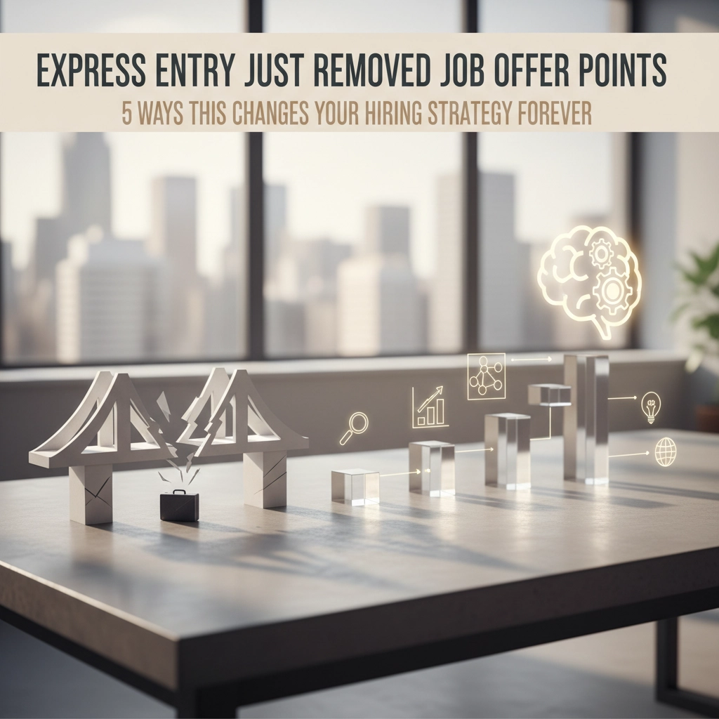 Express Entry Just Removed Job Offer Points: 5 Ways This Changes Your Hiring Strategy Forever