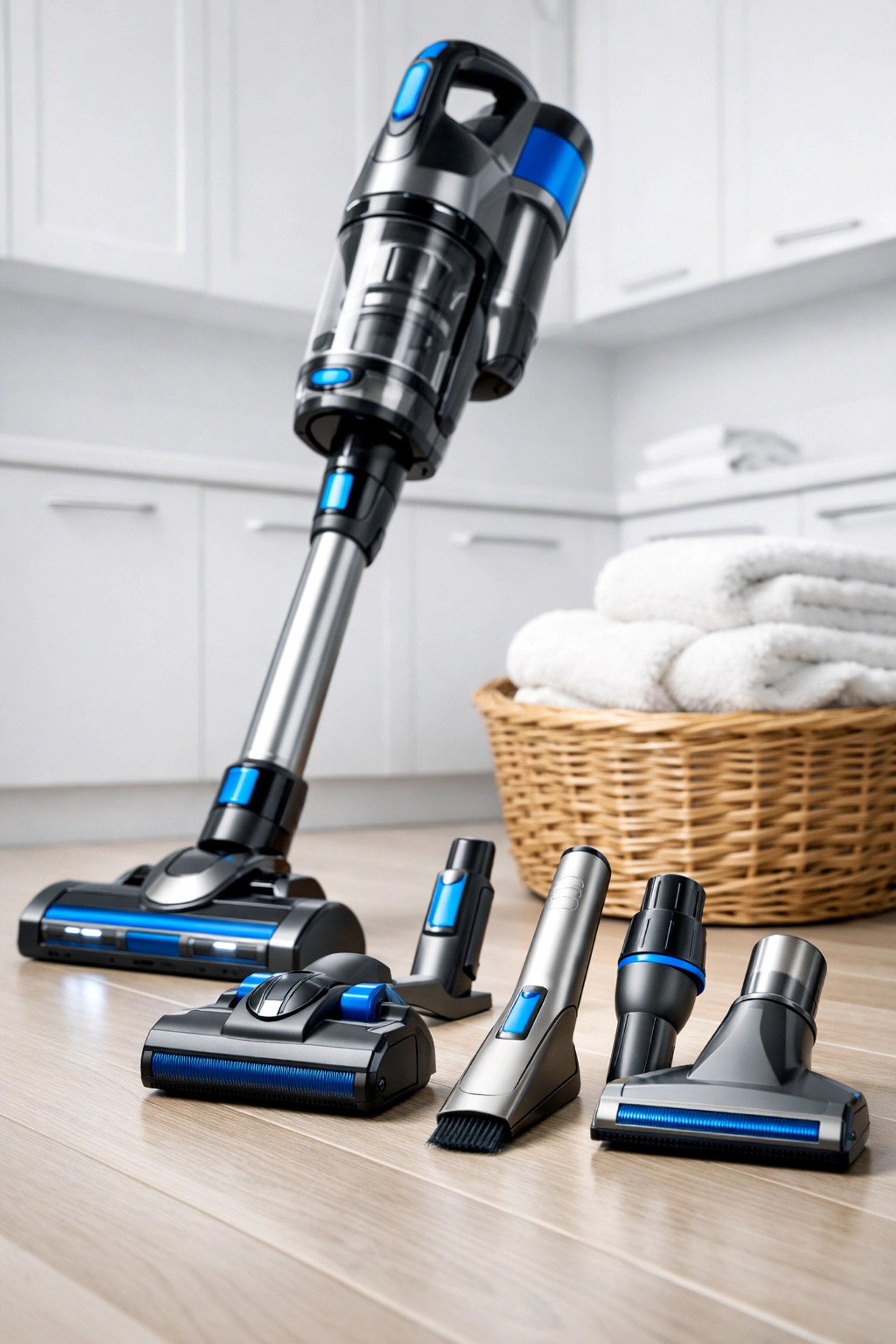Professional vacuum and cleaning tools for effective deep cleaning Franklin residential homes.