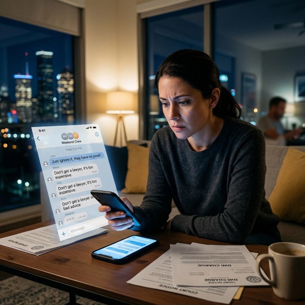 [HERO] 7 Mistakes You’re Making After a Houston DWI Arrest (And Why Your Group Chat Is Not Your Lawyer)