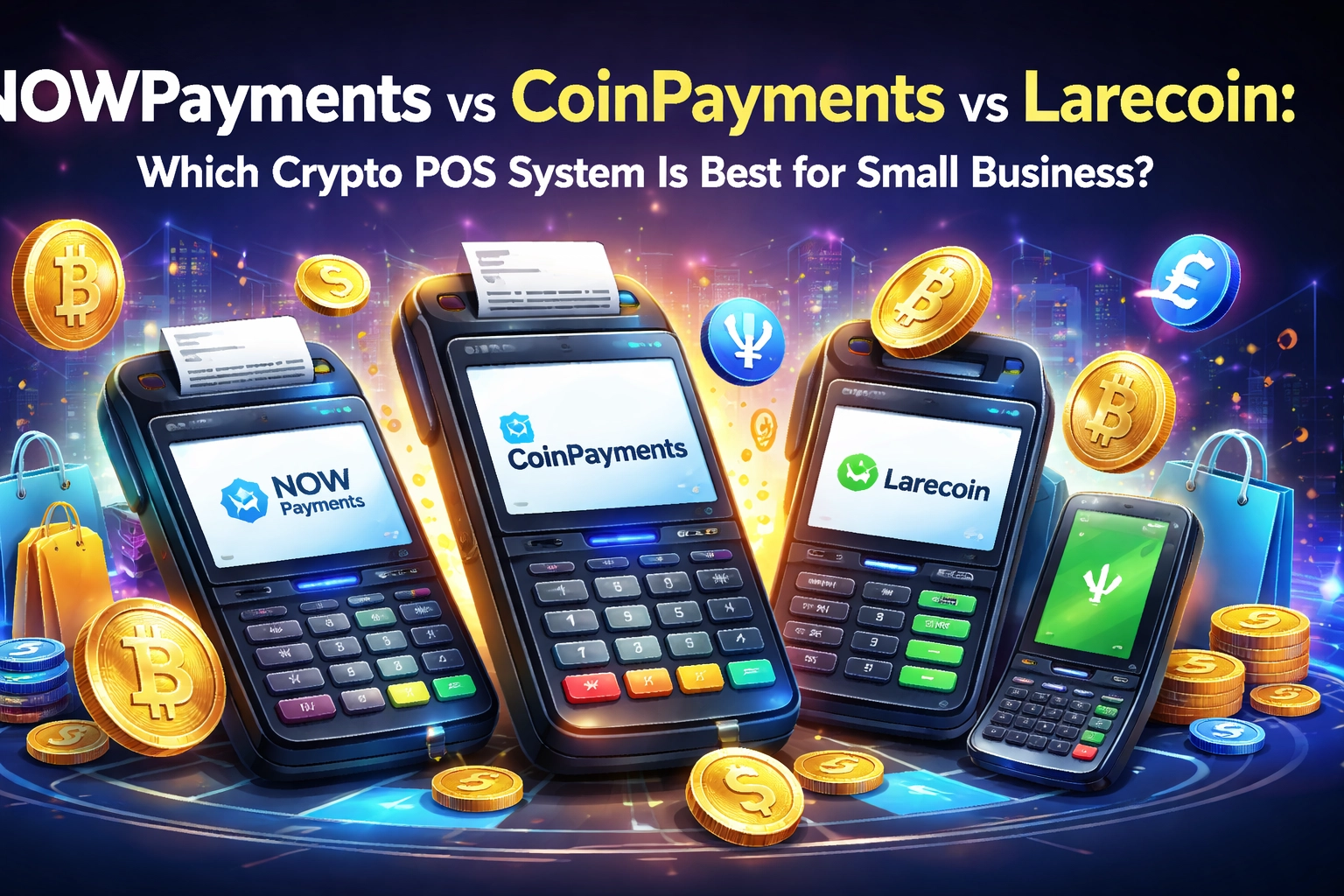 [HERO] NOWPayments vs CoinPayments vs Larecoin: Which Crypto POS System Is Best for Small Business?
