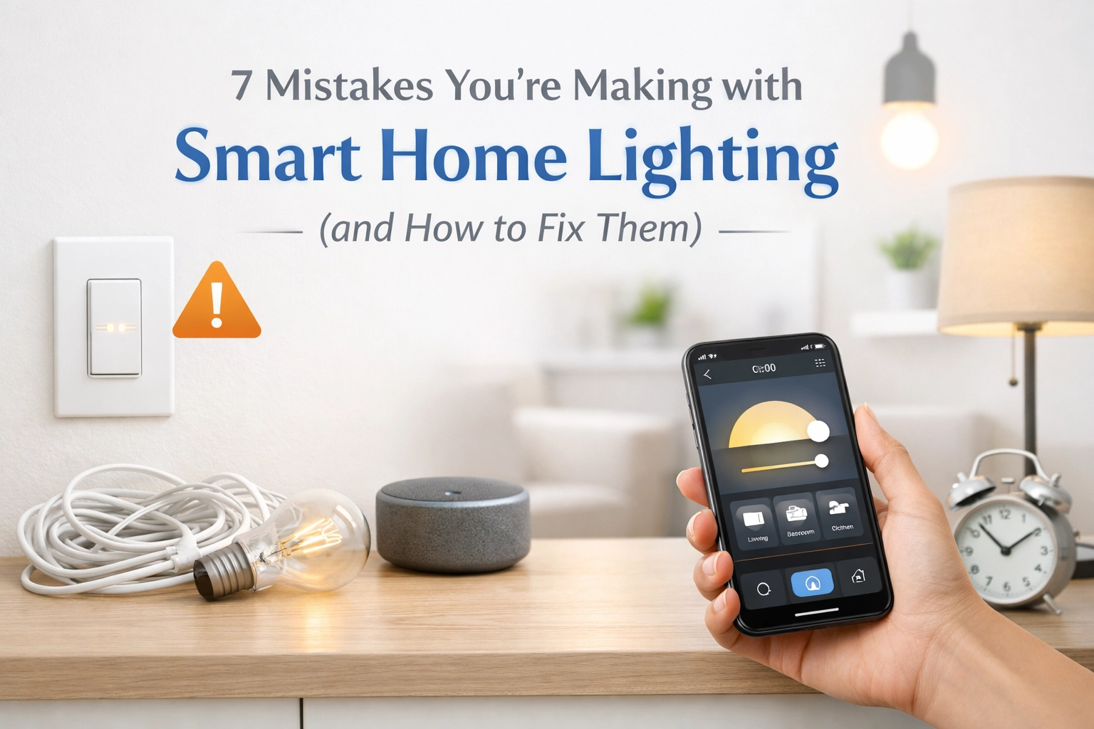 [HERO] 7 Mistakes You’re Making with Smart Home Lighting (and How to Fix Them)