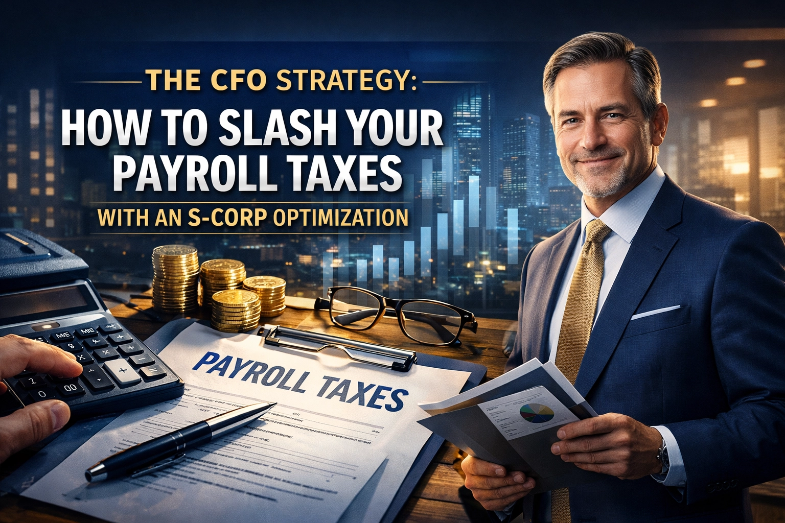 The CFO Strategy: How to Slash Your Payroll Taxes with an S-Corp Optimization