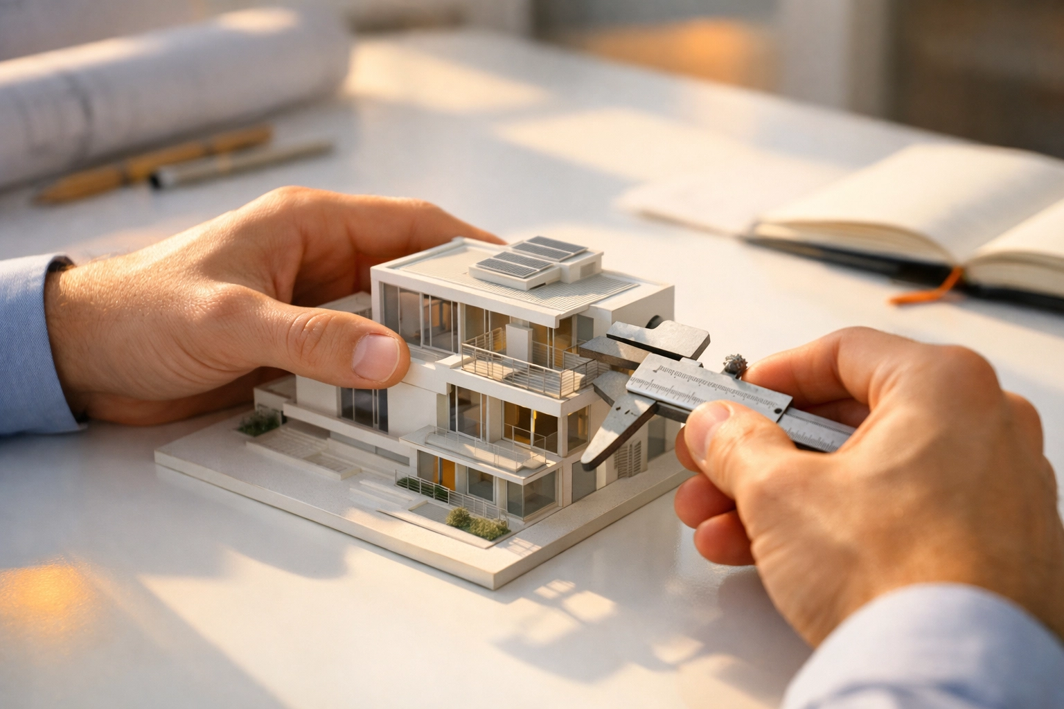 Revisión detallada de la rentabilidad y eficiencia operativa en una oficina moderna.