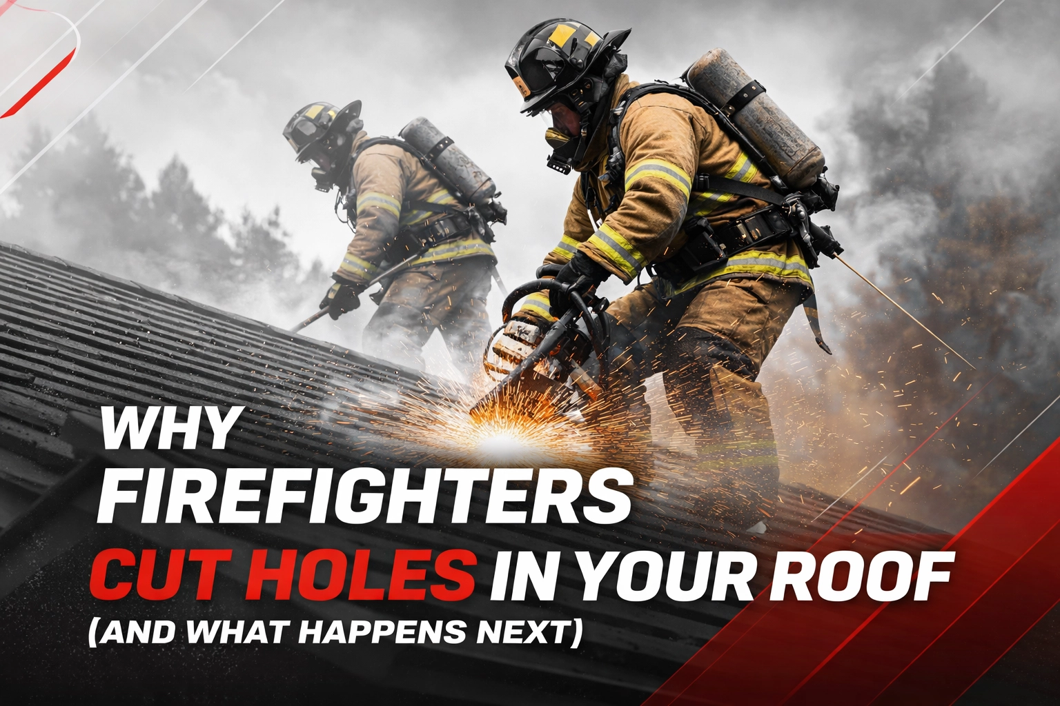 [HERO] Why Firefighters Cut Holes in Your Roof (And What Happens Next)