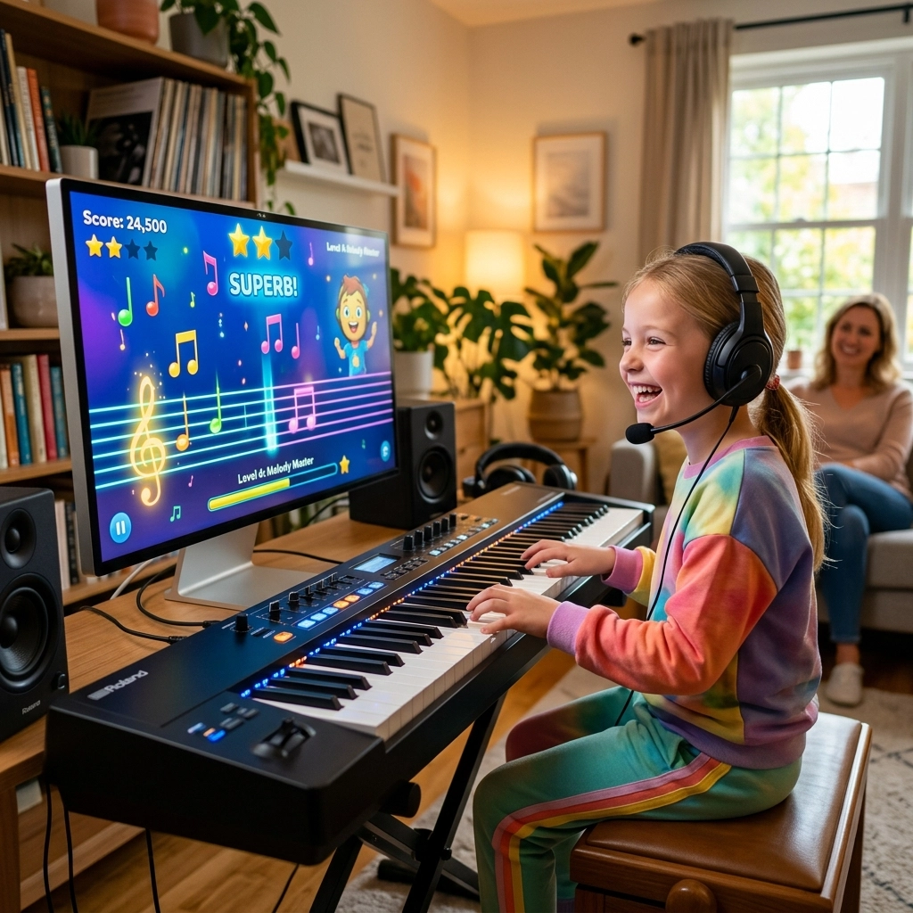 [HERO] Why Gamified MIDI Lessons Will Change the Way Your Child Learns Piano (And Finally Stop the 