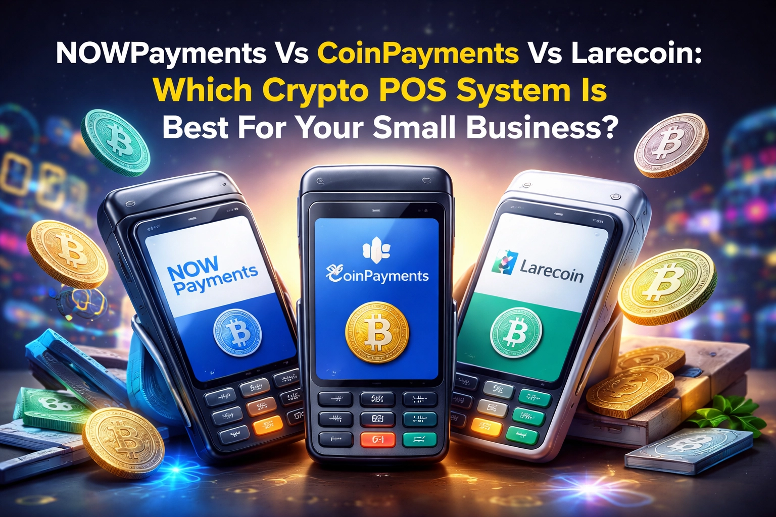 [HERO] NOWPayments Vs CoinPayments Vs Larecoin: Which Crypto POS System Is Best For Your Small Business?