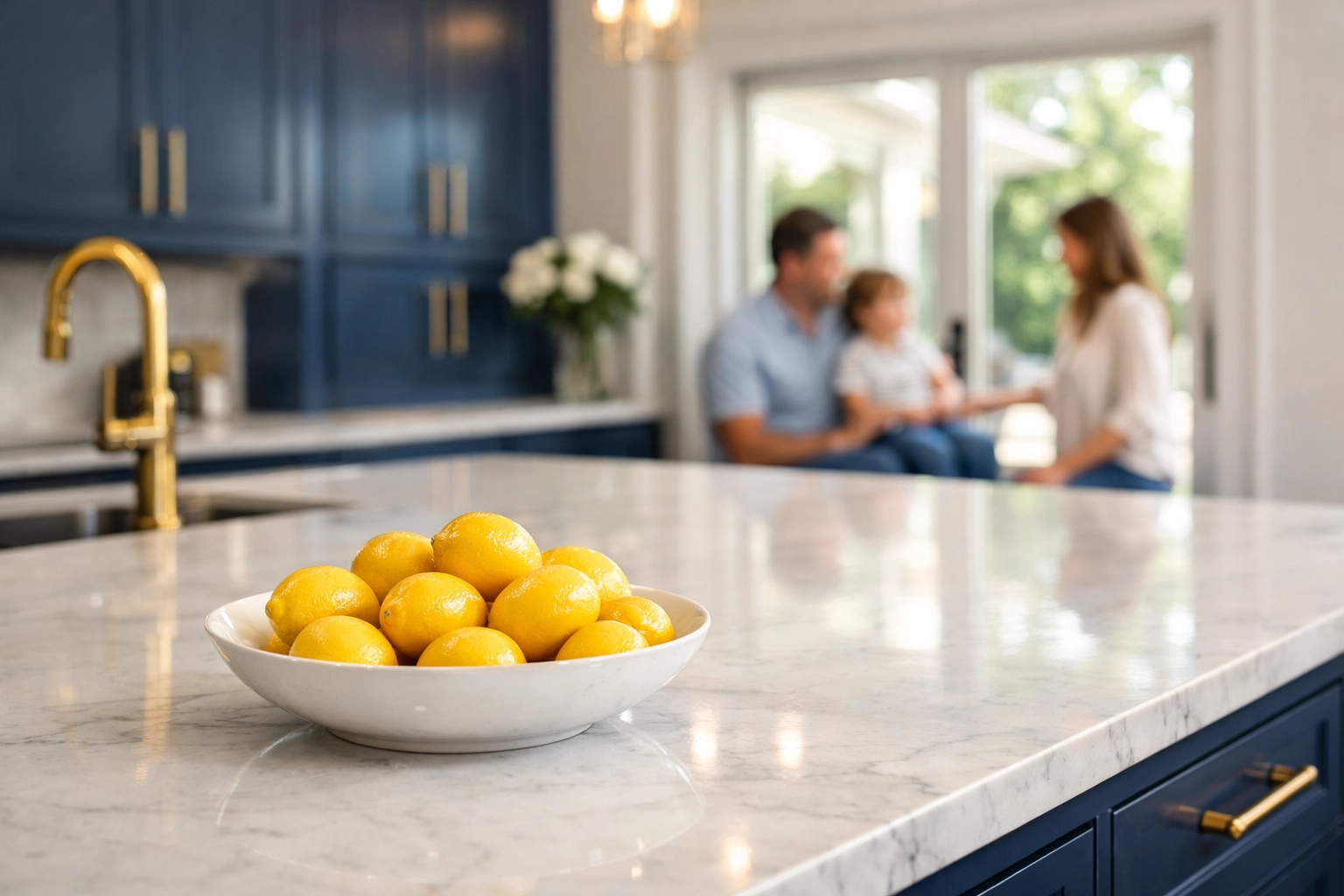 Professional house cleaning in Ashland, MA ensures a gleaming kitchen for stress-free family time.