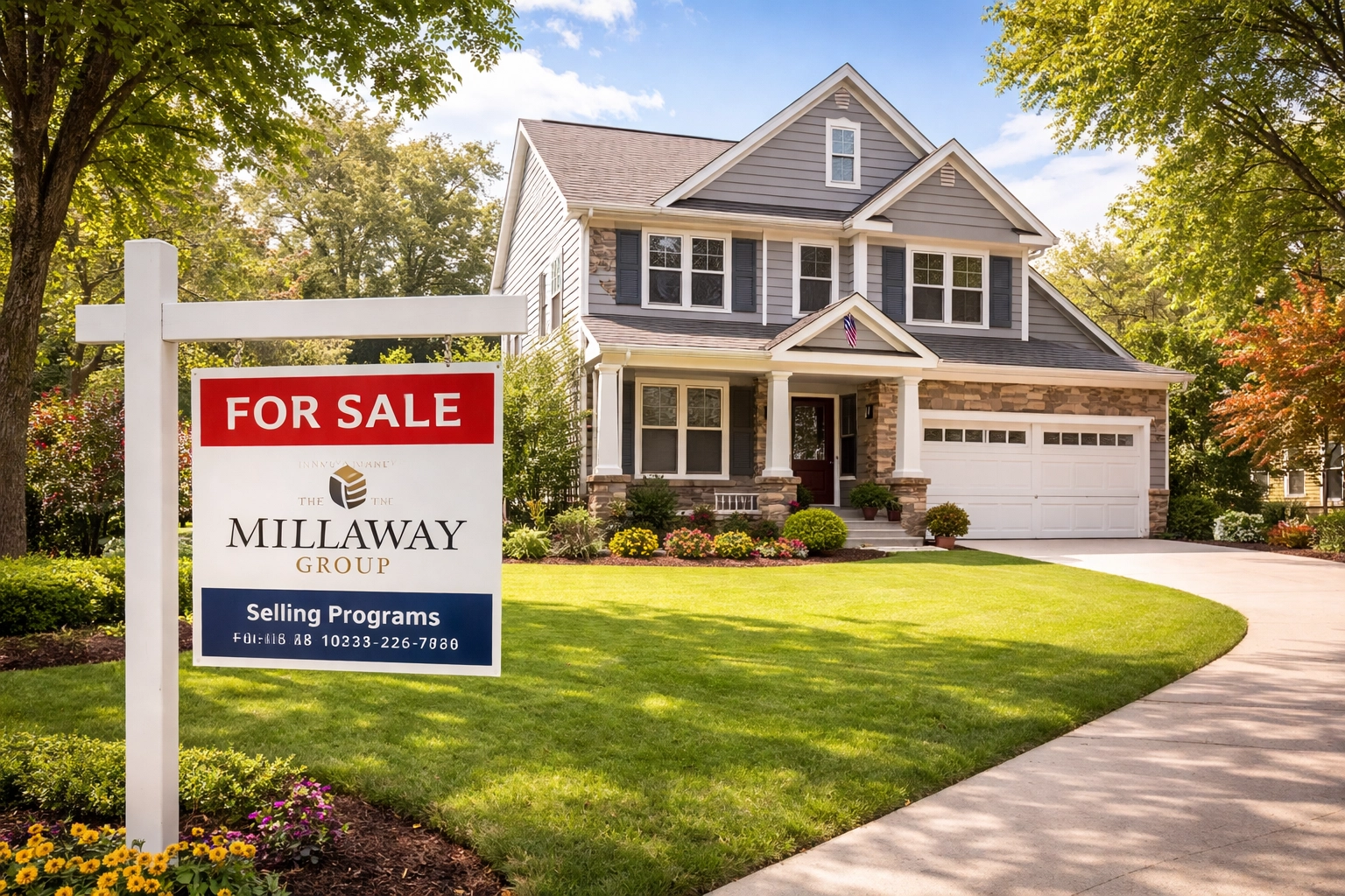 Modern South Jersey home for sale with curb appeal featured through Millaway Group's innovative programs Modern South Jersey home for sale with curb appeal featured through Millaway Group's innovative programs