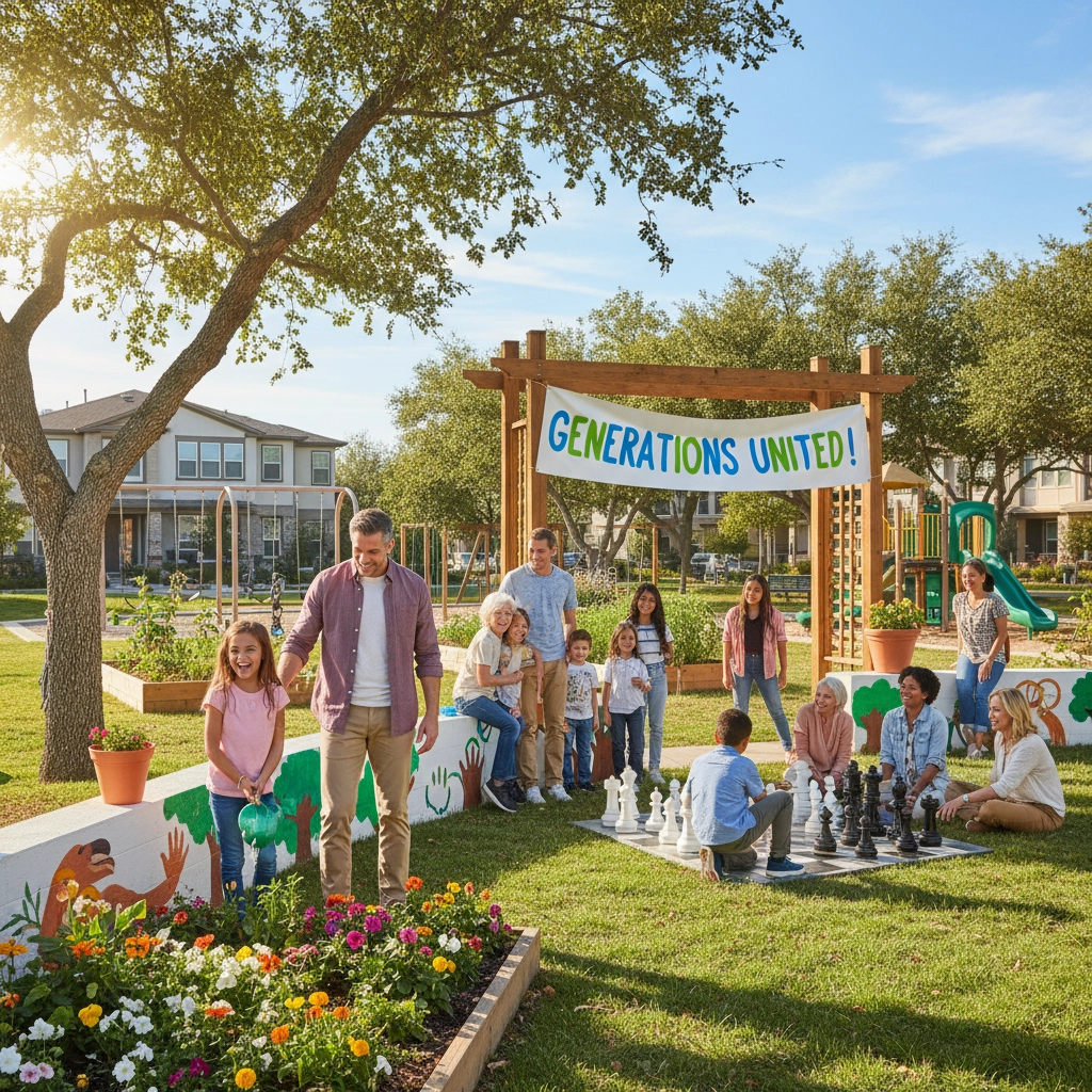 Intergenerational Programs: How to Unite Kids, Adults, and Seniors in Your HOA Community