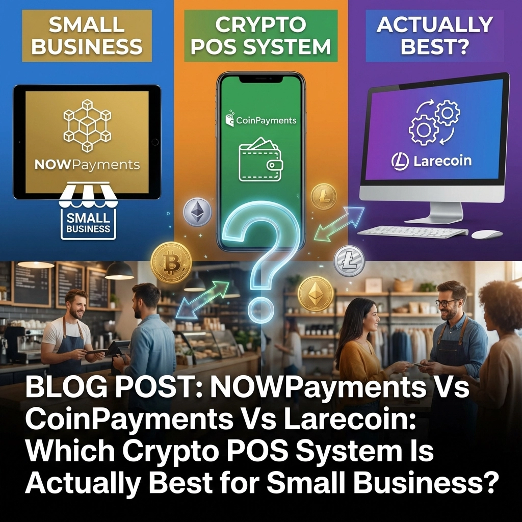 [HERO] NOWPayments Vs CoinPayments Vs Larecoin: Which Crypto POS System Is Actually Best for Small Business?