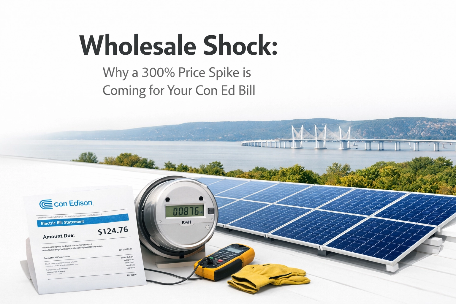 [HERO] Wholesale Shock: Why a 300% Price Spike is Coming for Your Con Ed Bill