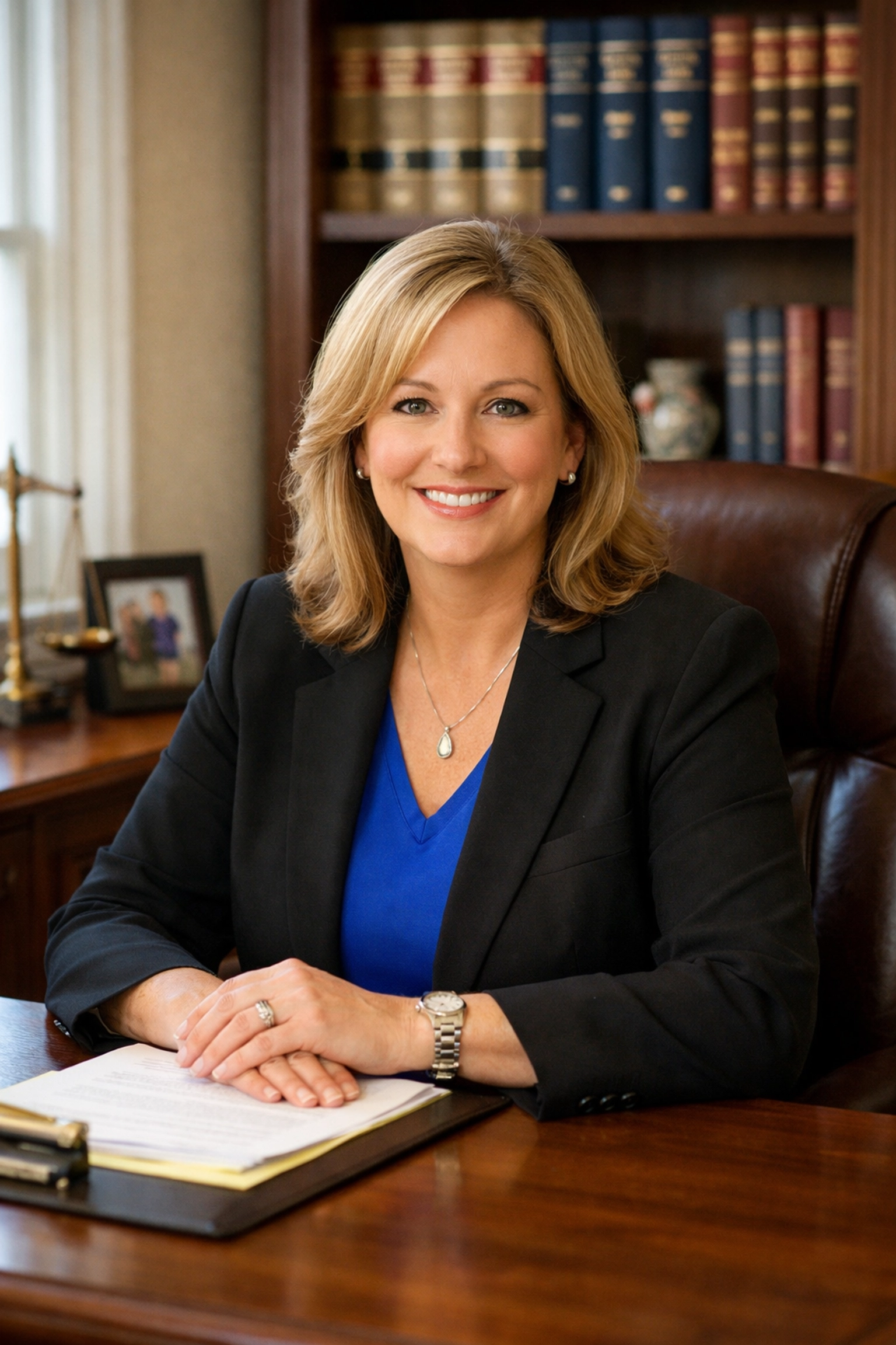 Shawna Stevens family law attorney in Fredericksburg office for high-income child support cases