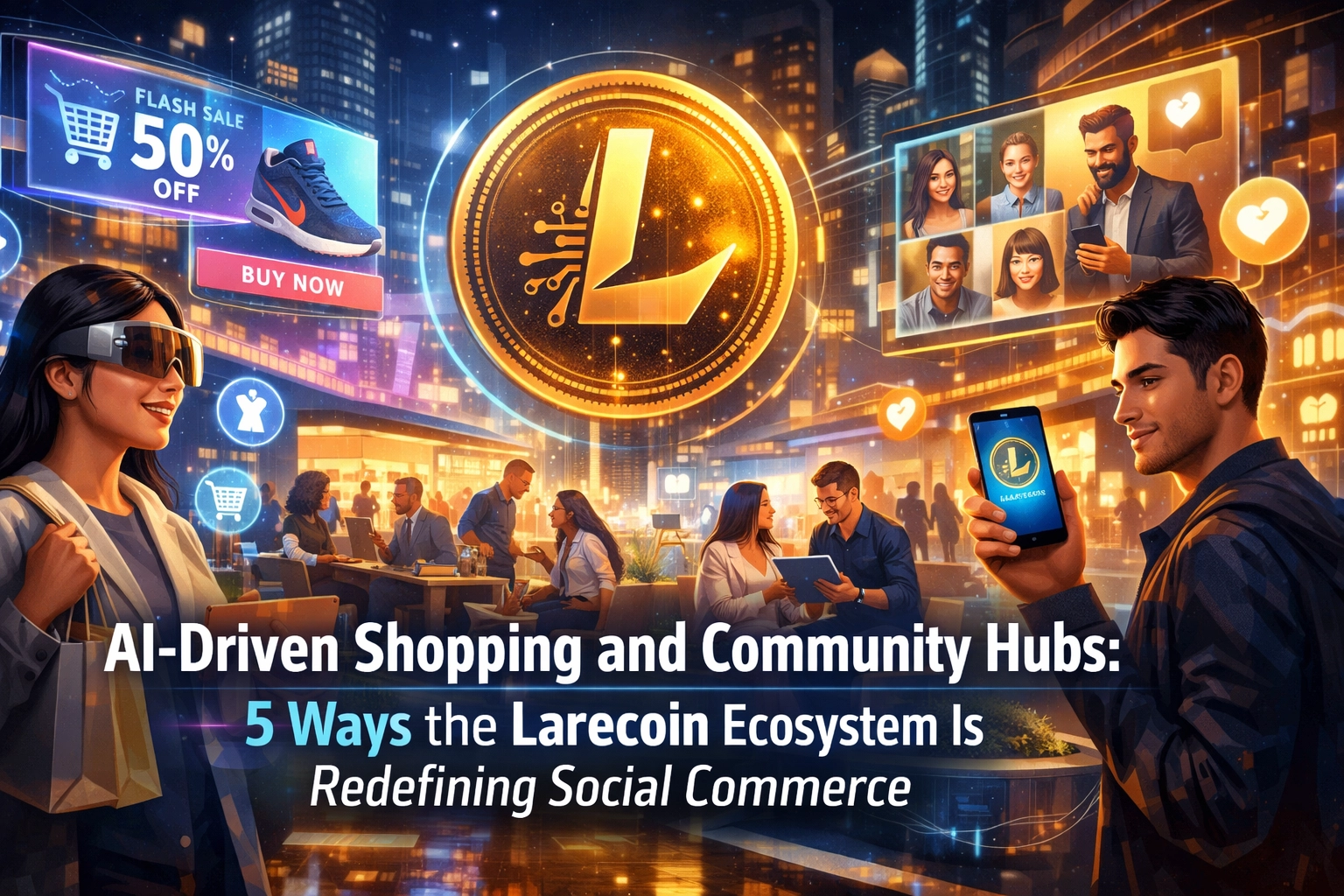 [HERO] AI-Driven Shopping and Community Hubs: 5 Ways the Larecoin Ecosystem Is Redefining Social Commerce