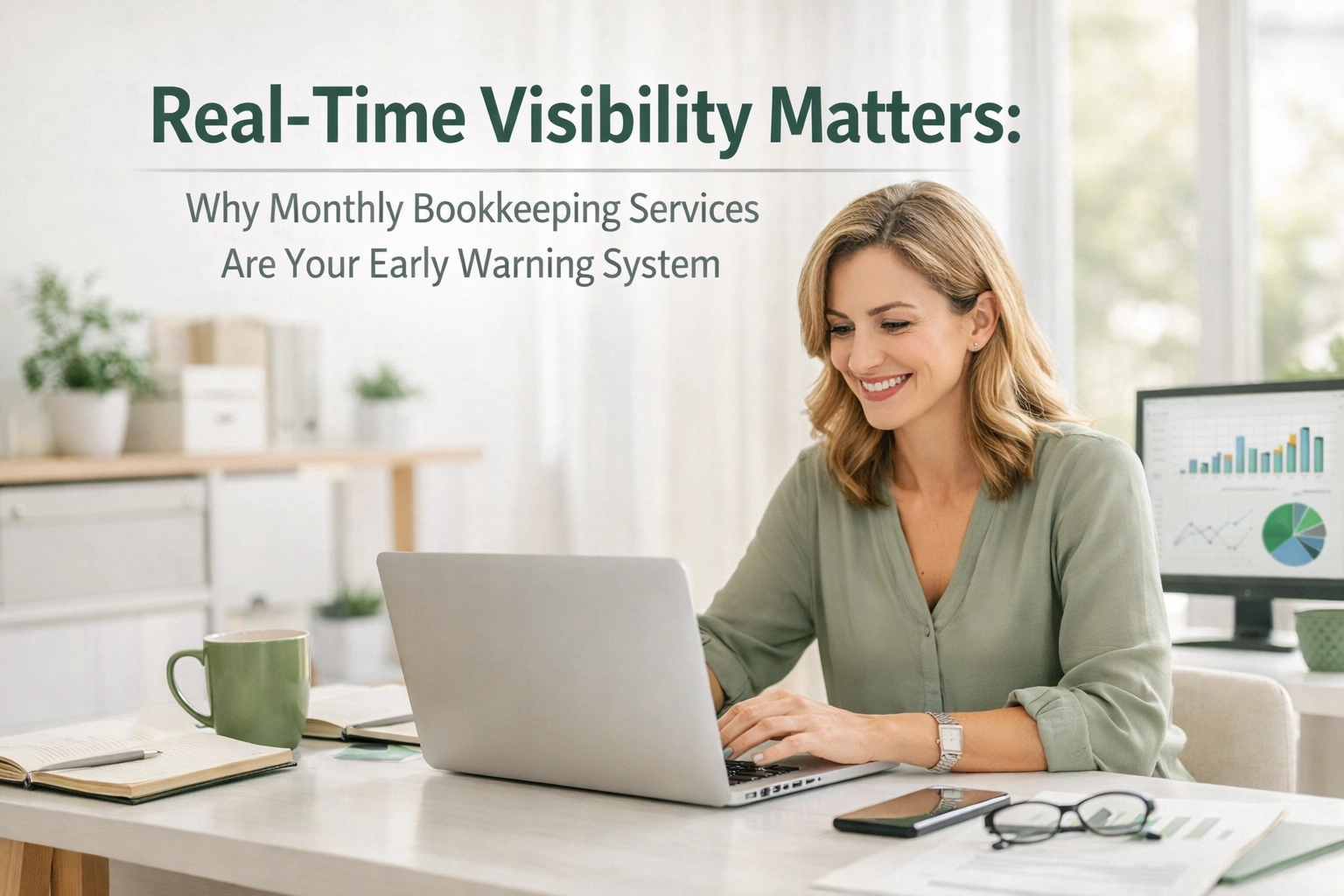 [HERO] Real-Time Visibility Matters: Why Monthly Bookkeeping Services Are Your Early Warning System