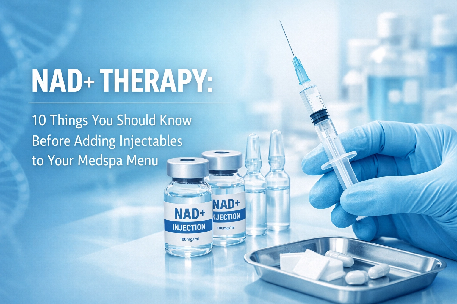 [HERO] NAD+ Therapy: 10 Things You Should Know Before Adding Injectables to Your Medspa Menu