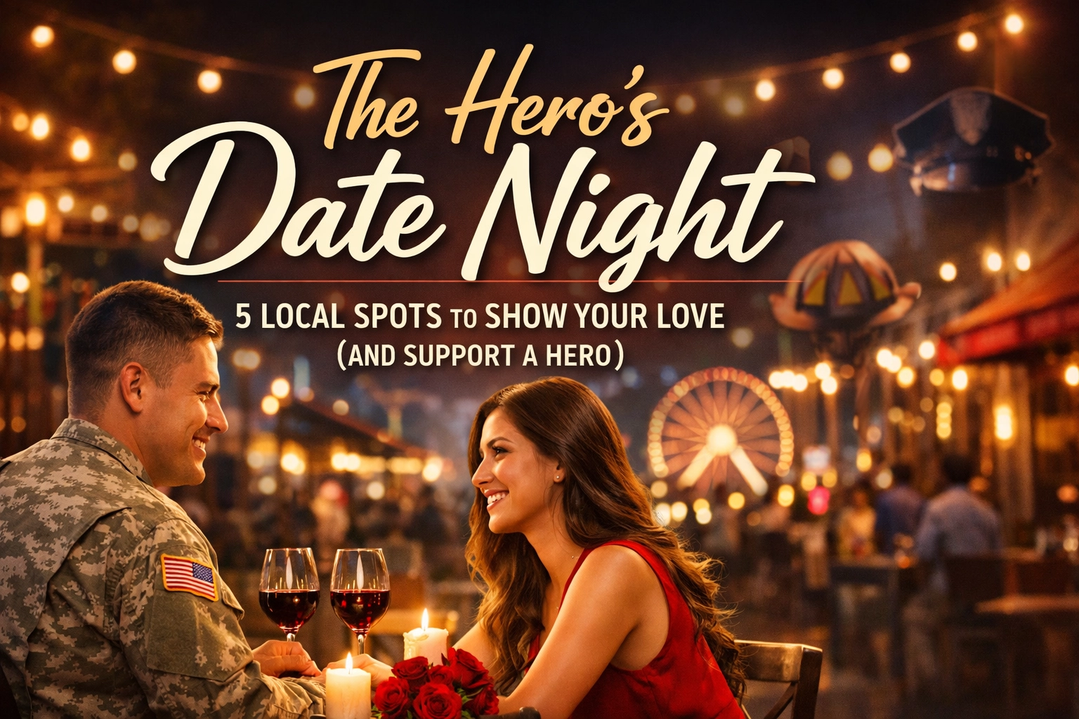 [HERO] The Hero's Date Night: 5 Local Spots to Show Your Love (and Support a Hero)