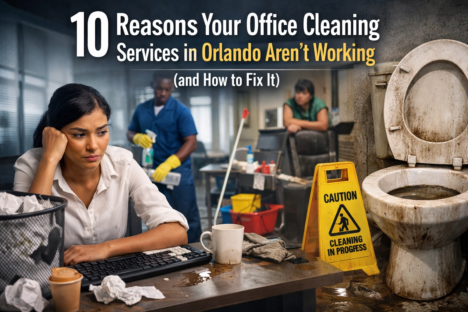 [HERO] 10 Reasons Your Office Cleaning Services in Orlando Aren’t Working (and How to Fix It)