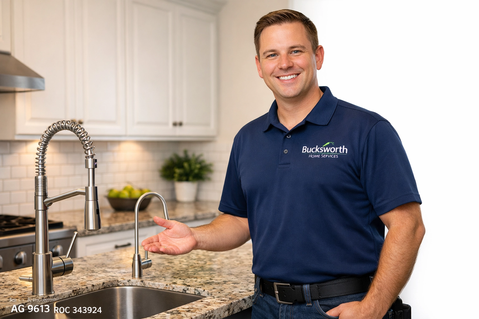 Professional installation of a Reverse Osmosis water filtration system by a Bucksworth plumber in Anthem.