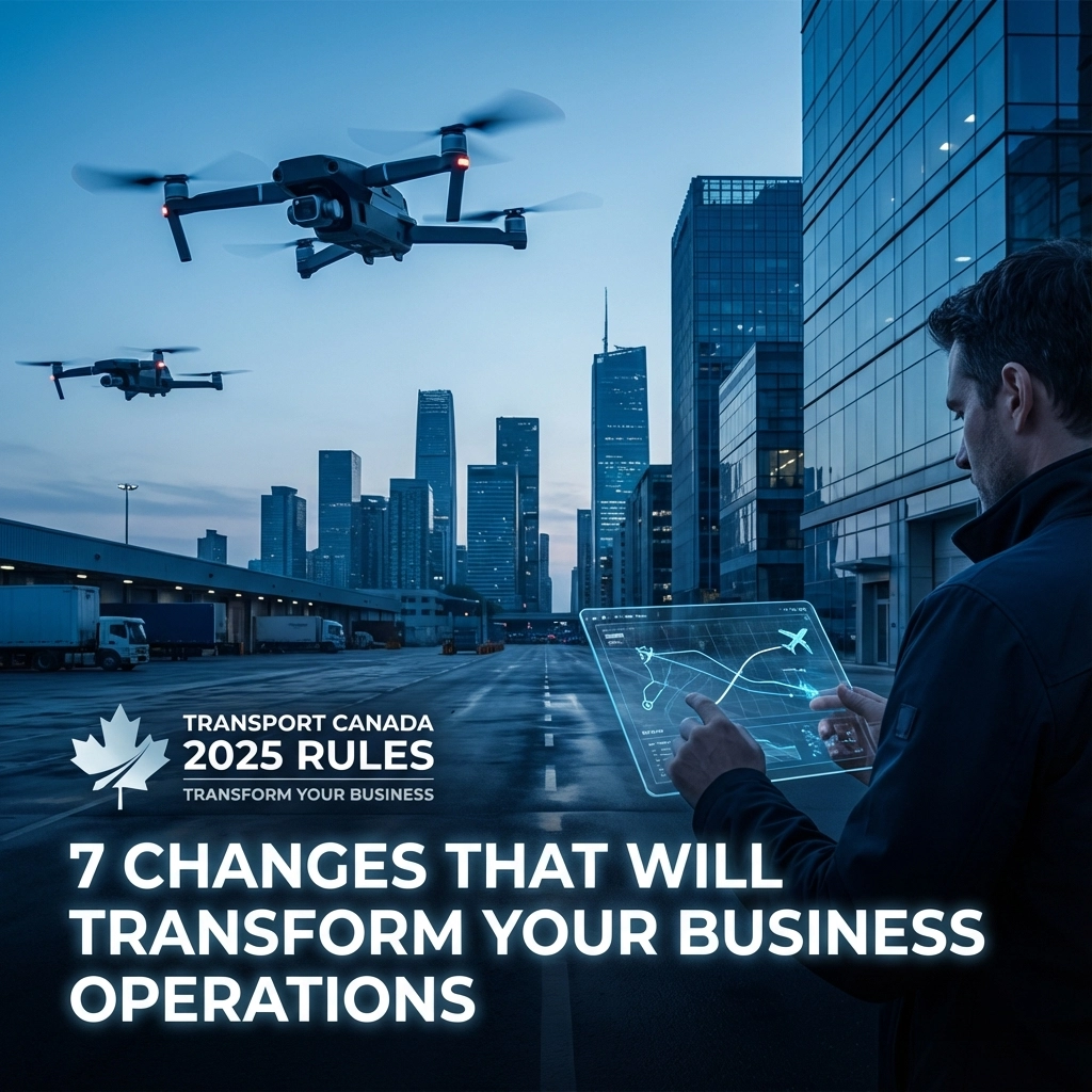 Transport Canada's 2025 Drone Rules: 7 Changes That Will Transform Your Business Operations