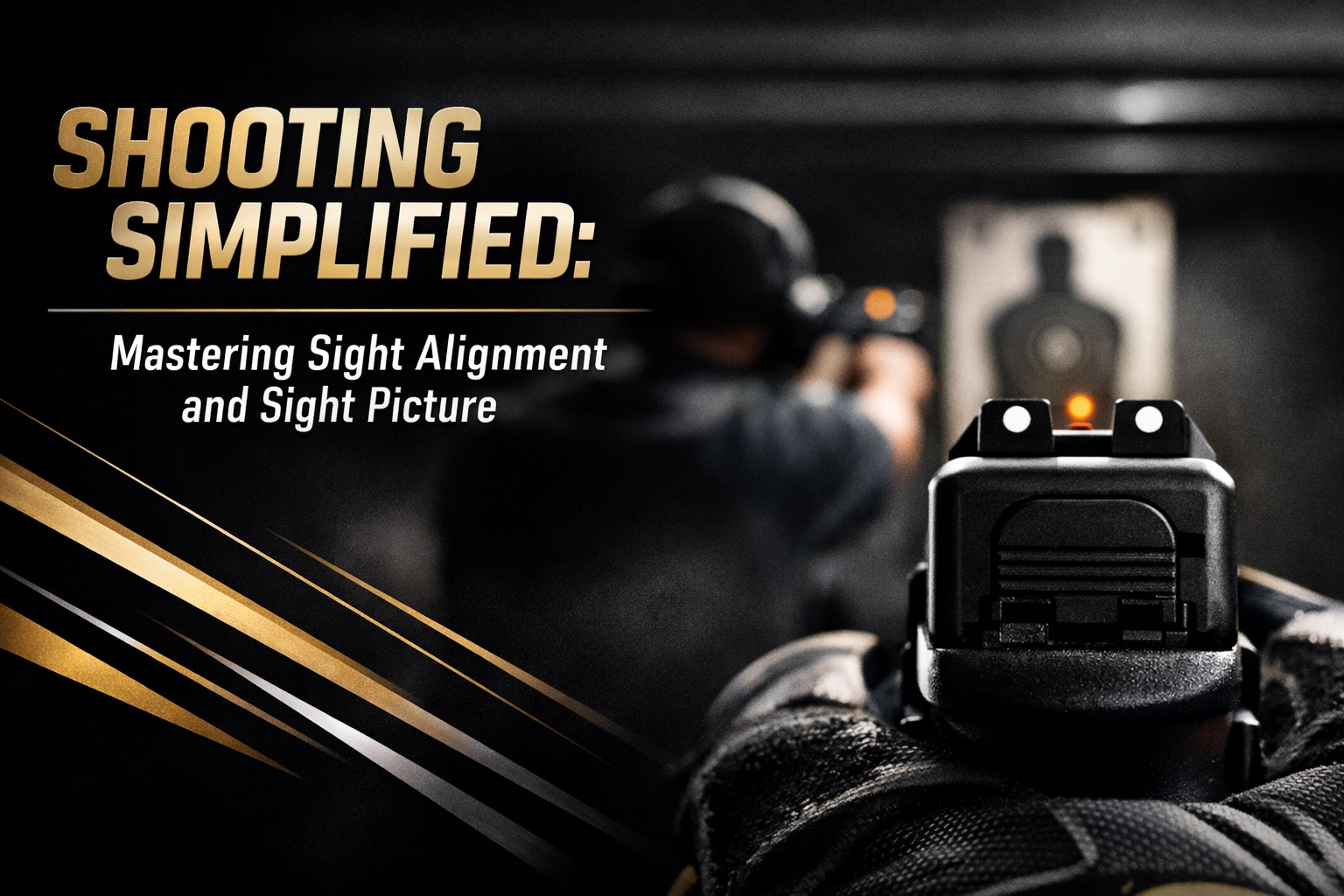 Shooting Simplified: Mastering Sight Alignment and Sight Picture