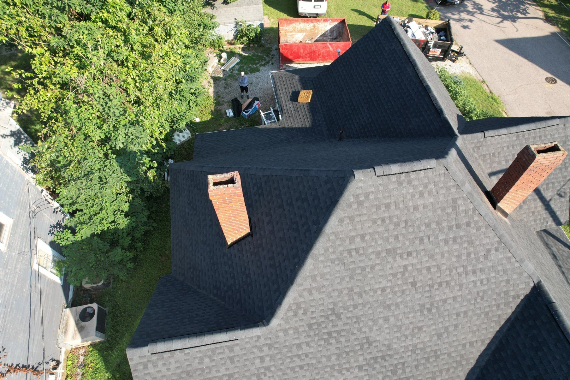 New Asphalt Shingle Roof Installation