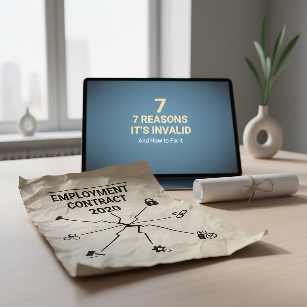 Is Your Employment Contract From 2020? 7 Reasons It's Probably Invalid (And How to Fix It)
