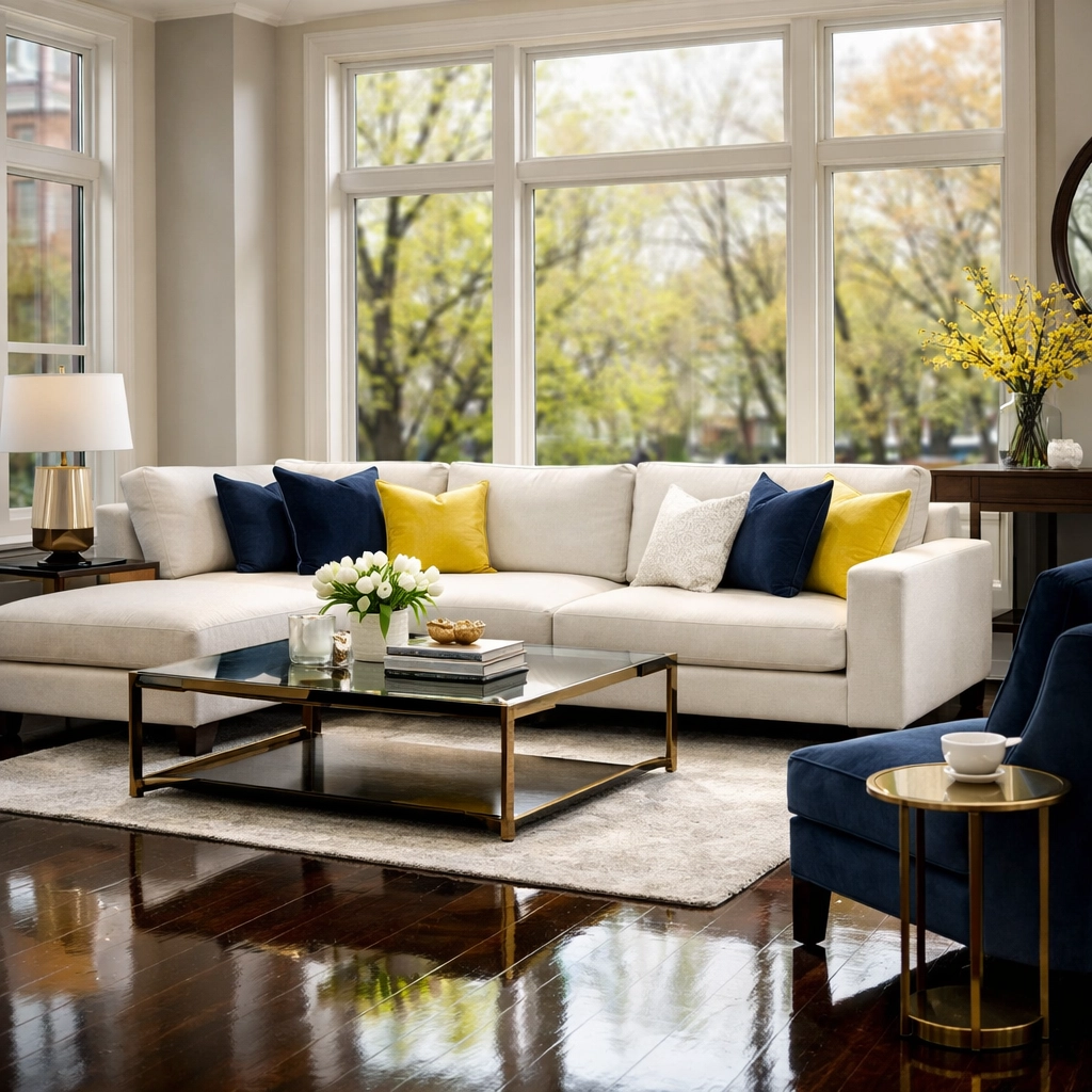 Sanitized Apartment Cleaning in Massachusetts with eco-friendly house cleaning MA style.