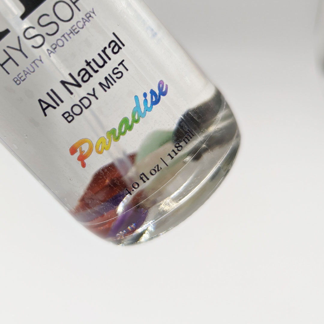 Paradise All Natural Body Mist