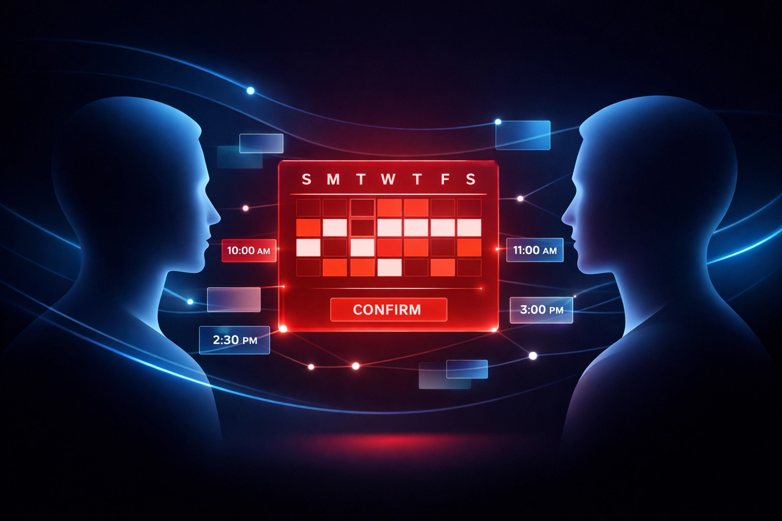 Automated appointment scheduling eliminating back-and-forth meeting coordination