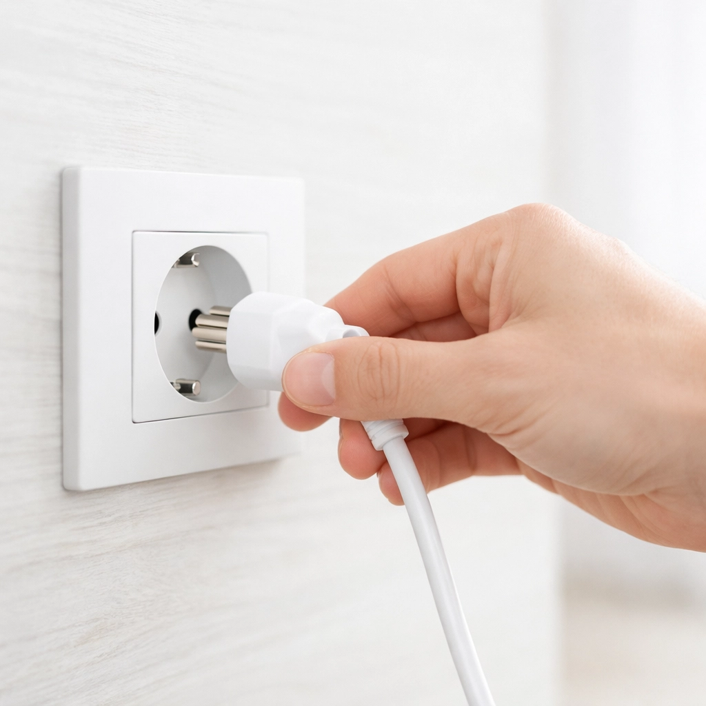 Simple plug-and-play setup of a rural internet device for easy home connectivity in Pittsboro, NC.