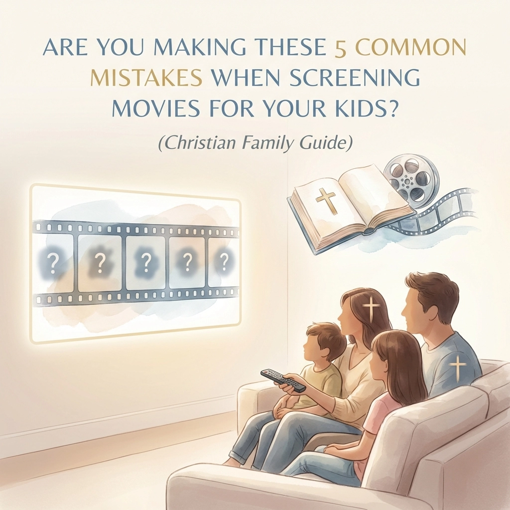 Are You Making These 5 Common Mistakes When Screening Movies for Your Kids? (Christian Family Guide)