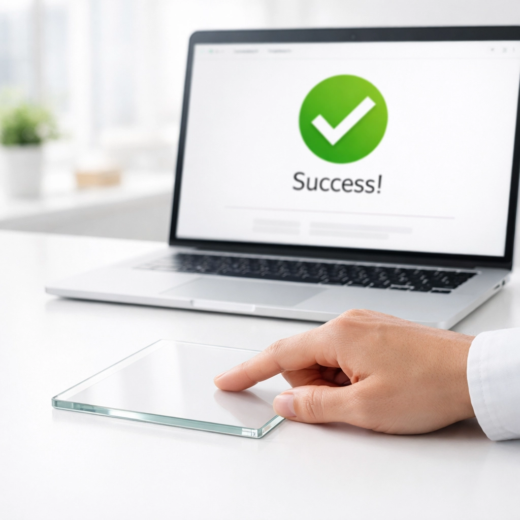 A fast loading website on a laptop screen highlighting the importance of site speed for user experience.