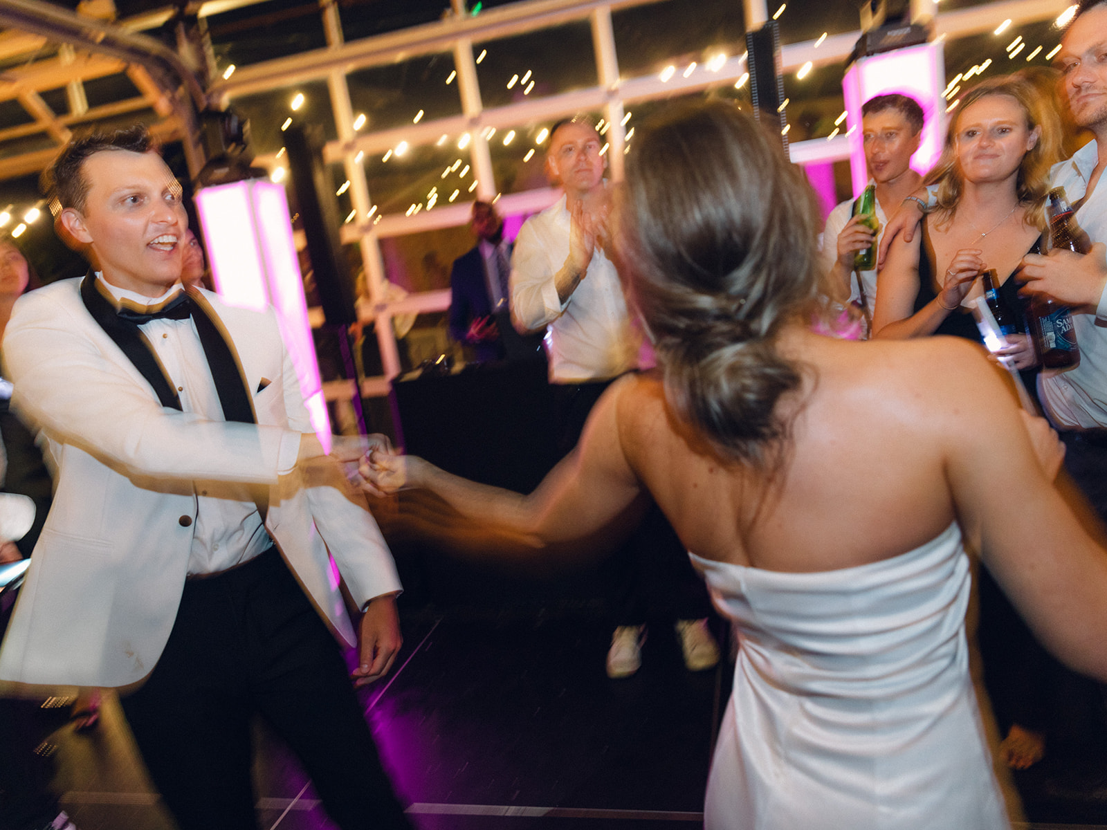 Energetic Wedding Dance