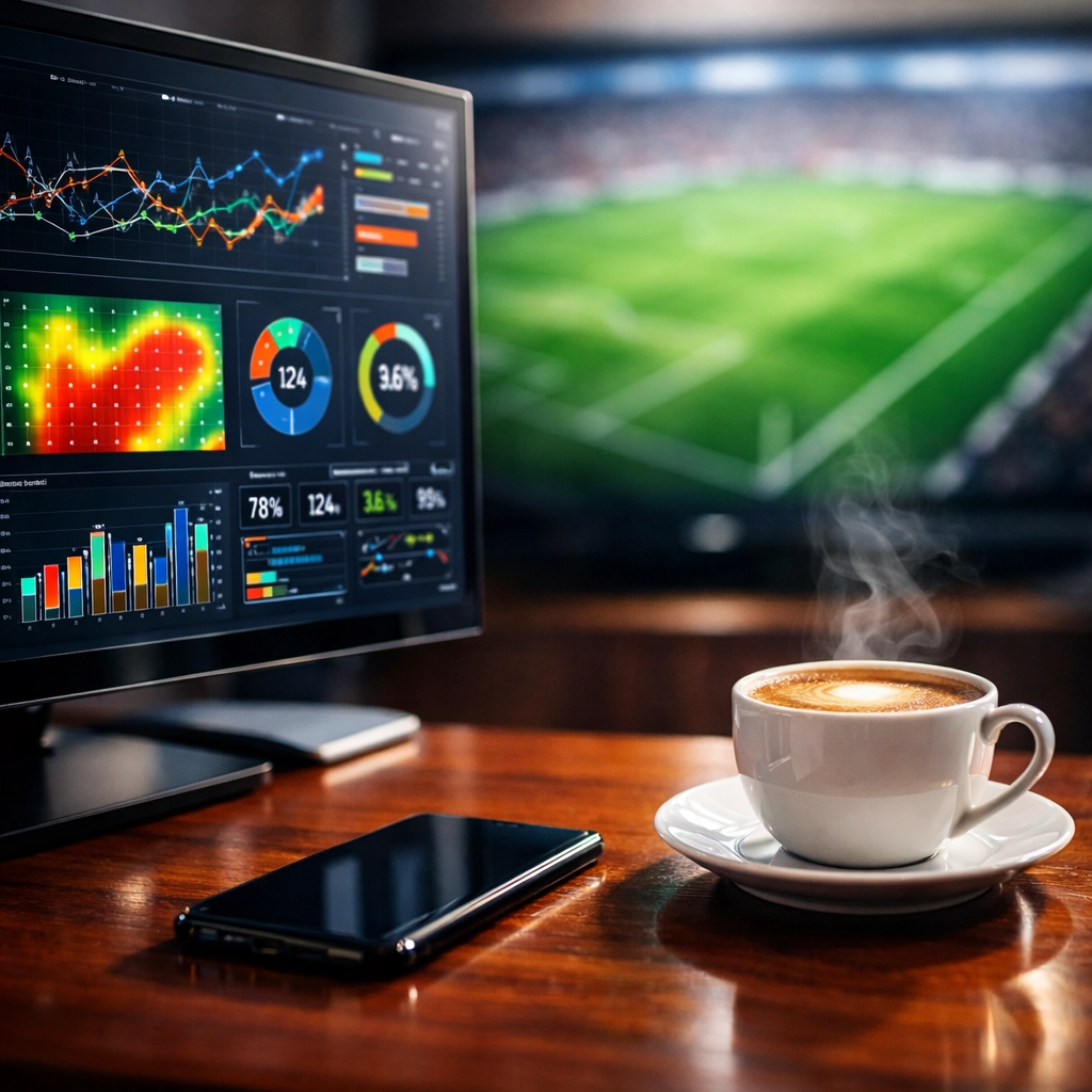 Marketing analytics dashboard showing data-driven insights for optimizing Super Bowl ad performance.