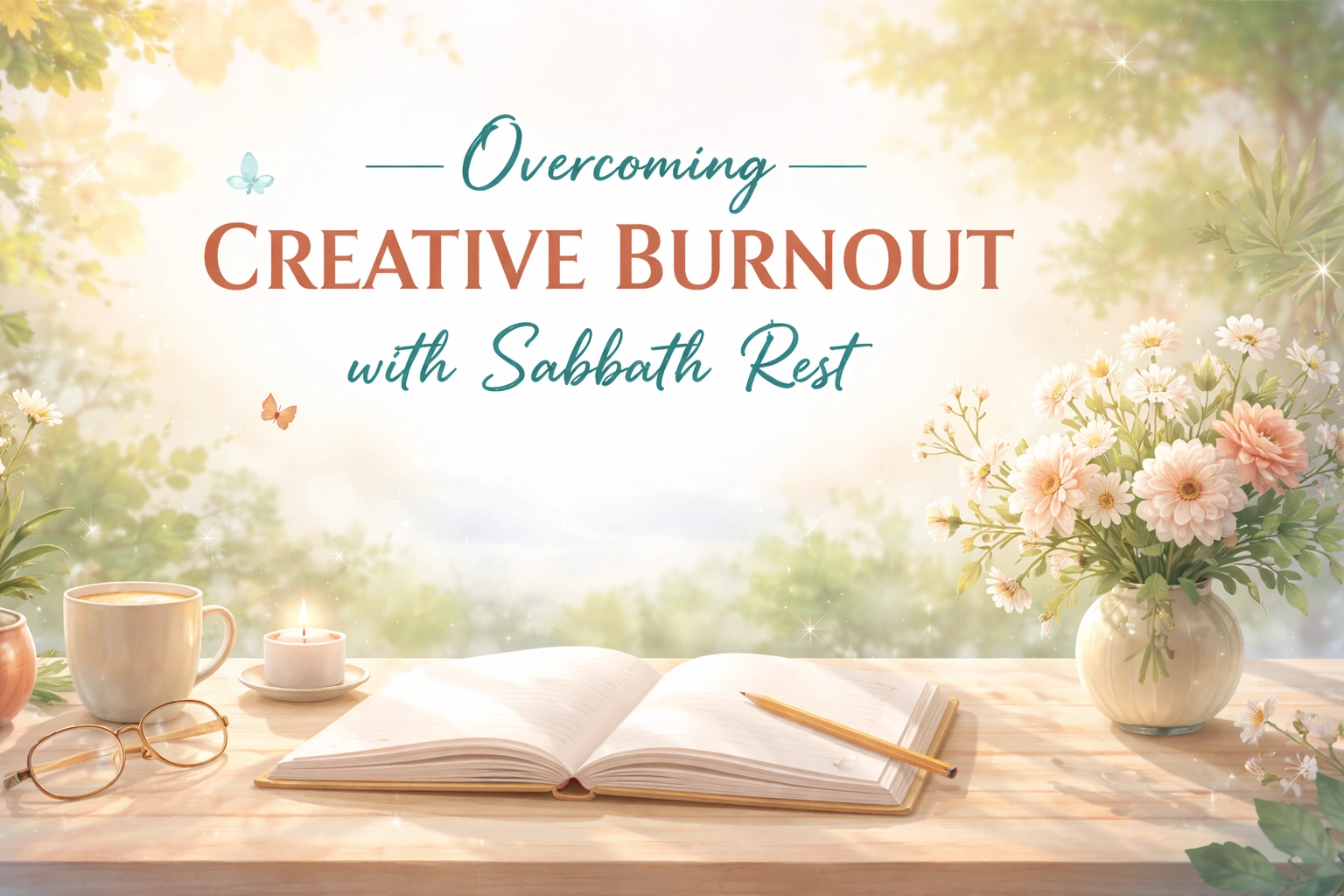 Let's be honest for a second. If you're a creative, a writer, musician, designer, filmmaker, or content creator, you've probably hit a wall at some point. That moment when the ideas just stop flowing. When you sit down to create and feel... nothing. Maybe even dread. Welcome to creative burnout. It's real, it's exhausting, and it's way more common than we talk about in Christian creative circles. But here's the good news: God already gave us the solution thousands of years ago. It's called Sabbath rest. And no, it's not just an Old Testament rule to check off your religious to-do list. It's actually a gift designed to keep us healthy, creative, and connected to our Creator. Let's dig into what burnout really looks like, why Sabbath matters for creatives, and how you can practically build rest into your rhythm.  The Slow Creep of Creative Burnout  Burnout rarely shows up overnight. It sneaks in like a slow leak in a tire. One day you're cruising along, passionate about your projects. The next, you're running on fumes and wondering why you even started. Here are some signs you might be burning out: Your passion feels forced.  What once excited you now feels like a chore. You're constantly exhausted.  Even after a full night's sleep, you wake up tired. Creativity feels blocked.  Ideas that used to flow freely are now stuck behind a wall. You're irritable or cynical.  Little things set you off, and you've lost patience with your work (and maybe people too). You can't unplug.  Even when you're "resting," your mind races about the next deadline. Sound familiar? You're not alone. And you're definitely not broken.  Why Creatives Are Especially Vulnerable  Here's the thing about creative work: it draws from an internal well. Unlike jobs where you clock in, complete tasks, and clock out, creativity requires emotional, mental, and spiritual energy. You're constantly pulling from within. Add to that the pressure of social media metrics, the hustle culture that celebrates "grinding" 24/7, and the Christian expectation to use your gifts for the Kingdom... and you've got a perfect recipe for exhaustion. Many of us also struggle with this lie: "If I'm not producing, I'm not valuable." We tie our identity to our output. And when the output slows down, we feel like failures. But that's not how God designed us to live.  God's Original Design: The Gift of Sabbath  Let's rewind to the very beginning. Genesis 2:2-3 tells us: "By the seventh day God had finished the work he had been doing; so on the seventh day he rested from all his work. Then God blessed the seventh day and made it holy, because on it he rested from all the work of creating that he had done." Now, here's the wild part: God didn't rest because He was tired. He's omnipotent. He doesn't get worn out. So why did He rest? He was modeling something for us. He was establishing a rhythm. Work, then rest. Create, then pause. It's woven into the fabric of creation itself. When God gave the Ten Commandments, He made Sabbath one of them, not as a burden, but as a boundary. A holy pause. A weekly reminder that our worth isn't found in what we produce.  Sabbath Isn't Just "Taking a Day Off"  Let's clear up a misconception. Sabbath isn't just Netflix and sleeping in (though rest is part of it). True Sabbath is intentional. It's setting aside time to cease from work, reconnect with God, and remember who you are apart from your to-do list. For creatives, Sabbath can look like: Stepping away from your craft.  Yes, even the thing you love. Give your creative muscles a break. Engaging in unrelated activities.  Gardening, cooking, hiking, playing with your kids. Things that don't require you to "produce" anything. Spending time in worship and prayer.  Refilling your spiritual tank. Being present with people.  Real, face-to-face connection without checking your phone. One source on burnout recovery puts it well: stepping away from work-related tasks and exploring completely unrelated activities provides "a mental reset, helping individuals return to creative work with fresh ideas and renewed enthusiasm." That's exactly what Sabbath does, on a soul level.  Practical Ways to Build Sabbath Into Your Creative Life  Okay, so how do we actually do this? Here are some practical steps to start incorporating Sabbath rest:  1. Pick a Day (and Protect It)  Choose one day a week that will be your Sabbath. It doesn't have to be Sunday, that might actually be your busiest day if you serve in ministry. The point is consistency. Block it off. Treat it as non-negotiable.  2. Set Clear Boundaries Around Work  This is huge. Create a structured schedule with designated work hours, and avoid work-related tasks outside those times. That means no "quick email checks" or "just finishing this one thing." Boundaries protect your rest.  3. Plan for Rest (Yes, Really)  It might sound counterintuitive, but you need to plan your rest. If you don't, something else will fill the space. Write it in your calendar. Decide ahead of time what restful activities you'll do.  4. Incorporate Mini-Sabbaths Daily  Beyond your weekly Sabbath, build small pockets of rest into each day. Morning prayer before you check your phone. A 15-minute walk after lunch. An evening where screens are off. These micro-rests add up.  5. Take Bigger Breaks Periodically  Consider scheduling creative retreats or extended time away a few times a year. A weekend in nature or a few days unplugged can do wonders for your soul. It helps ensure "creativity remains a source of joy rather than stress."  The Spiritual Fruit of Rest  When we practice Sabbath, something shifts. We start to remember that we're not the source: God is. Our creativity flows from Him, and we can only pour out what's been poured into us. Jesus said in Matthew 11:28-30: "Come to me, all you who are weary and burdened, and I will give you rest. Take my yoke upon you and learn from me, for I am gentle and humble in heart, and you will find rest for your souls." Notice He didn't say, "Work harder and you'll feel better." He said come . Rest isn't earned. It's received. When we rest, we're actually exercising faith. We're saying, "God, I trust You to hold things together while I step back." That's a powerful declaration in a world that tells us we have to hustle non-stop.  You Have Permission to Rest  If you've been running on empty, consider this your permission slip. You don't have to prove your worth through constant productivity. You don't have to grind yourself into the ground for the Kingdom. God wants you healthy, whole, and creating from a place of overflow: not depletion. Sabbath isn't a luxury for creatives. It's a necessity. So this week, try it. Set aside time to truly rest. Step away from the screen. Put down the project. And remember that you are loved not for what you create, but for who you are as a child of God. Your best creative work will flow from a rested soul. Looking for more resources on faith and creative growth? Check out more articles on BoundlessOnlineChurch.org and join our community of believers who are learning to create for God's glory( without burning out. )