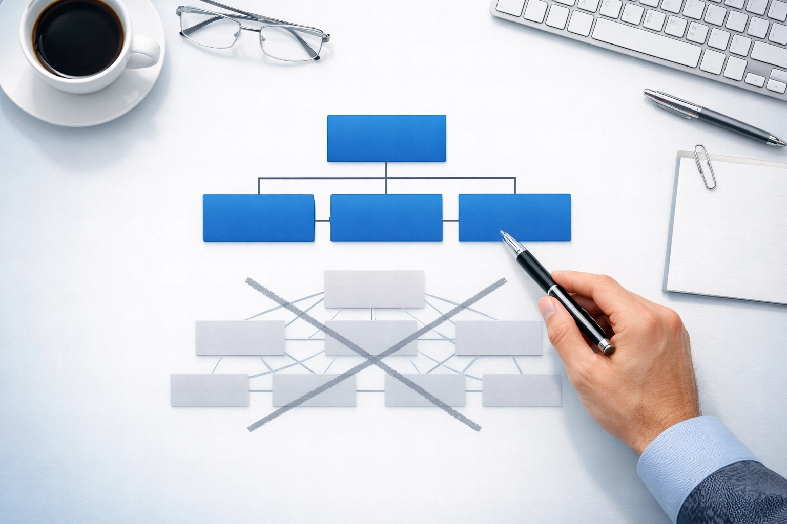 Proper chart of accounts organizational structure