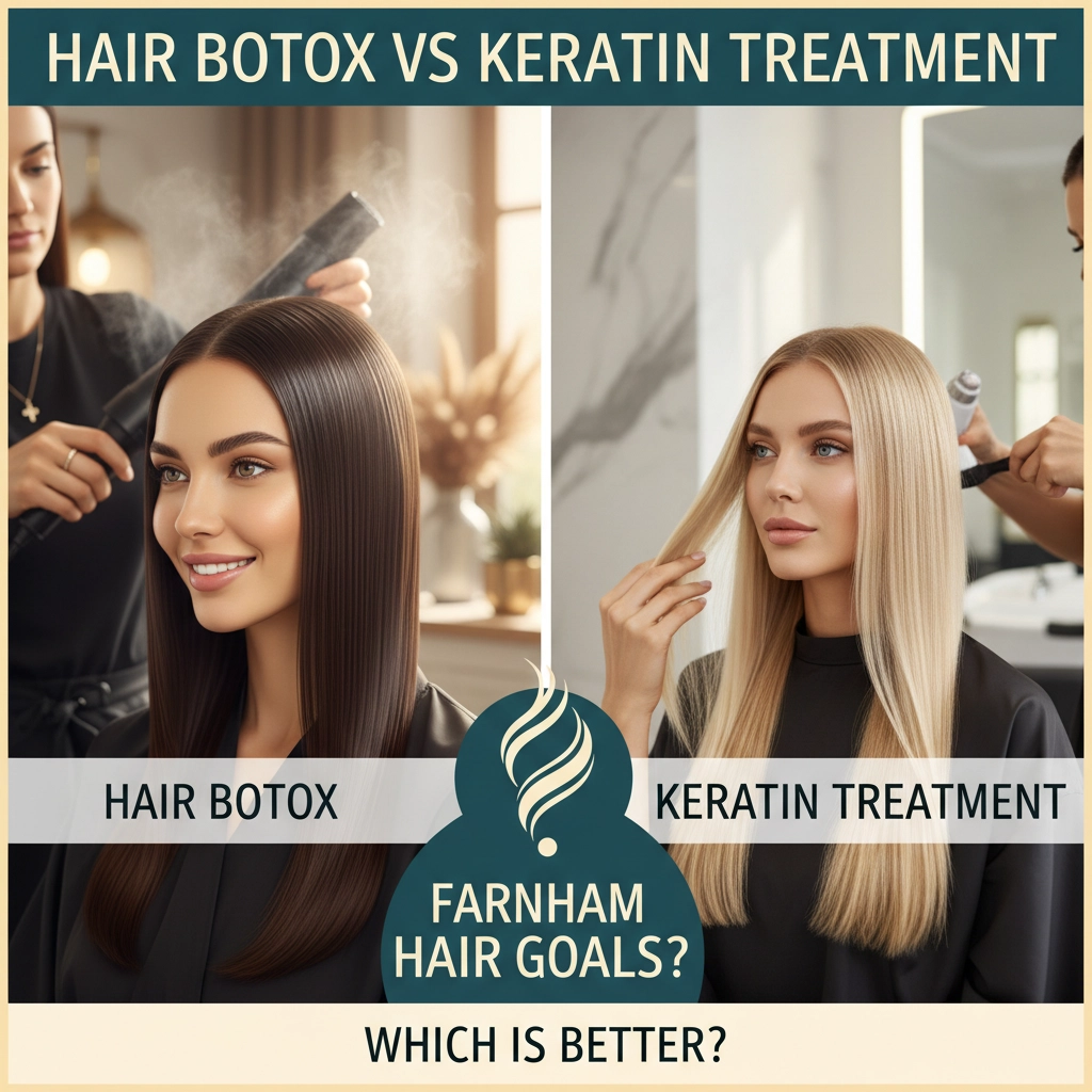 Hair Botox Vs Keratin Treatment: Which Is Better For Your Farnham Hair Goals?