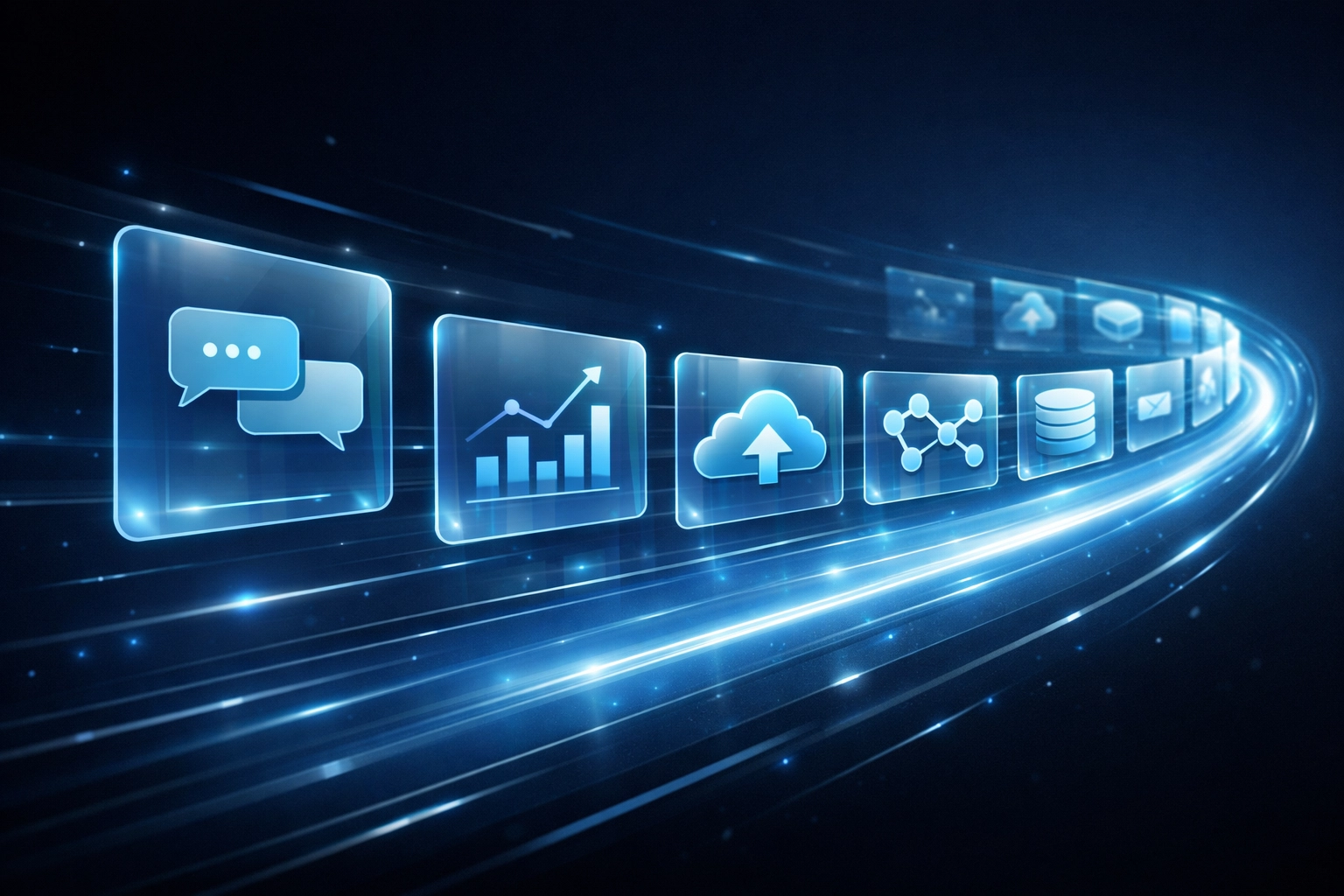 Digital visualization of automated real estate lead generation and relevant message outreach.