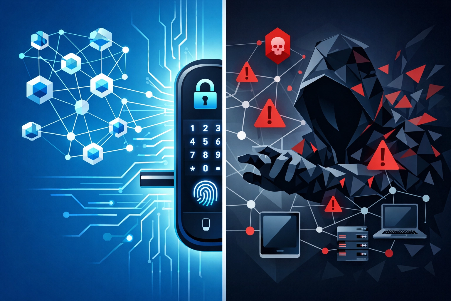 AI-powered cyberattack threats targeting network security systems with automated intrusion detection