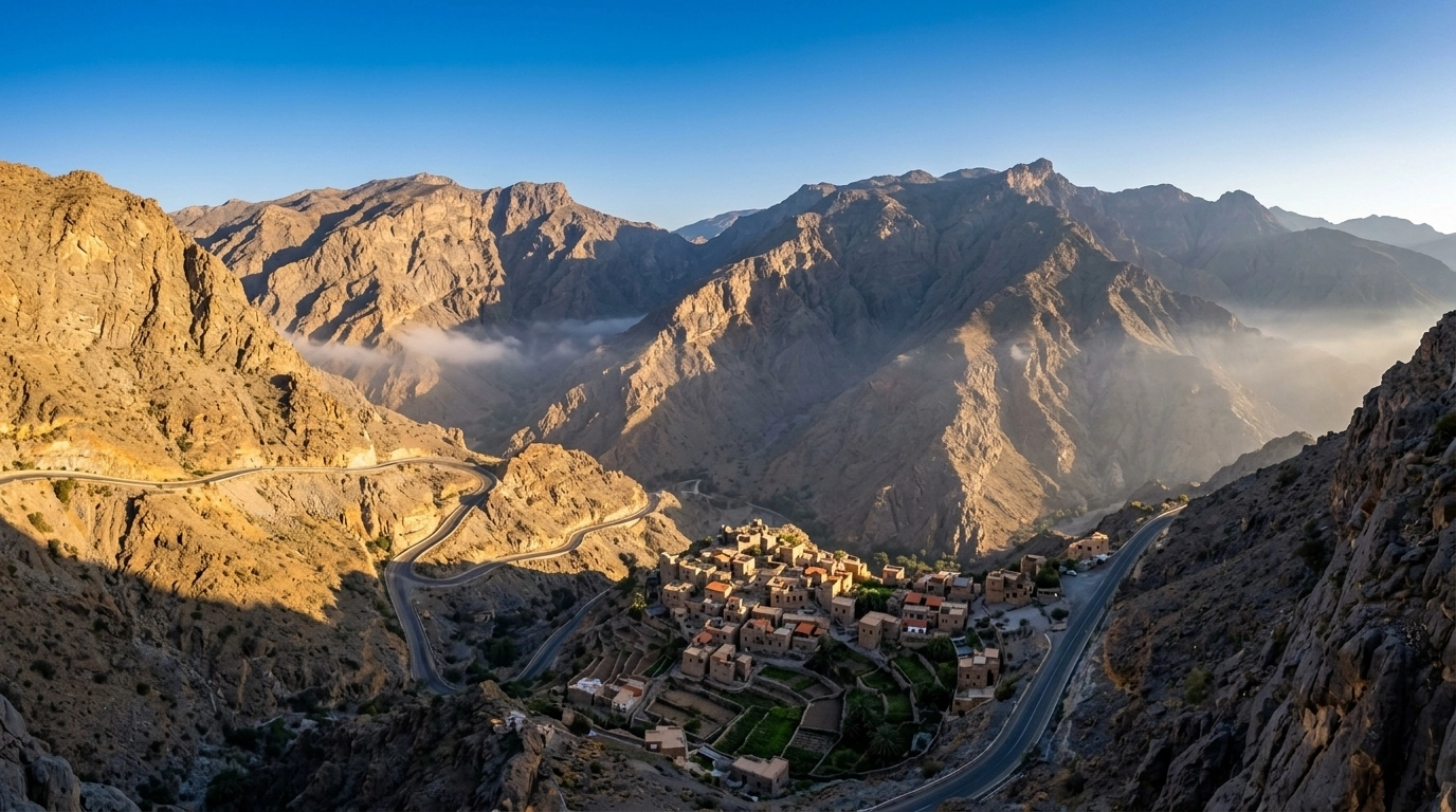 hajar-mountains-sunrise-village