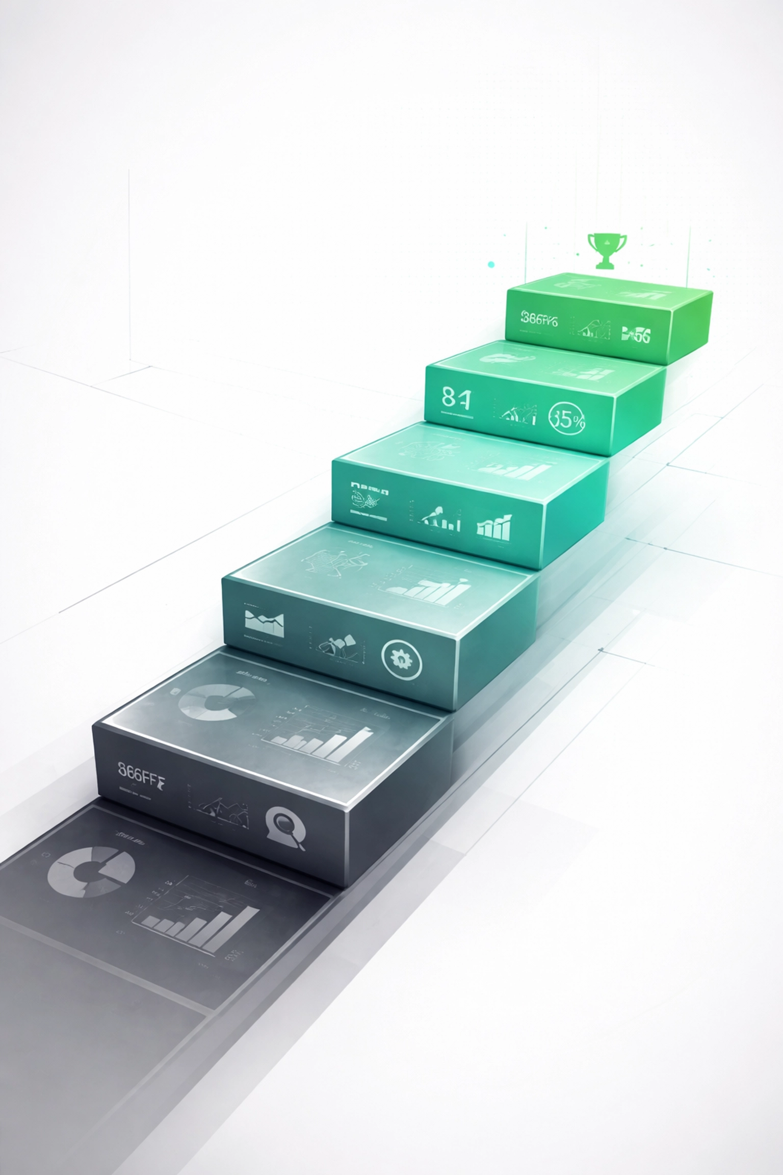 Five-step staircase diagram illustrating a strategic framework for football league selection and betting success.