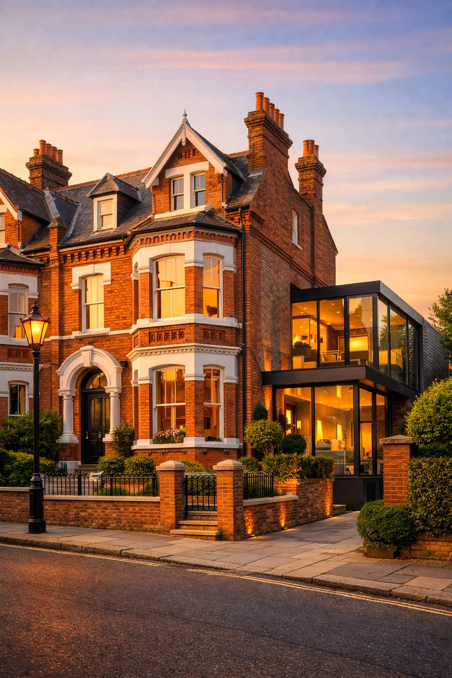 Victorian house extension in Highgate by a professional builder in North London.